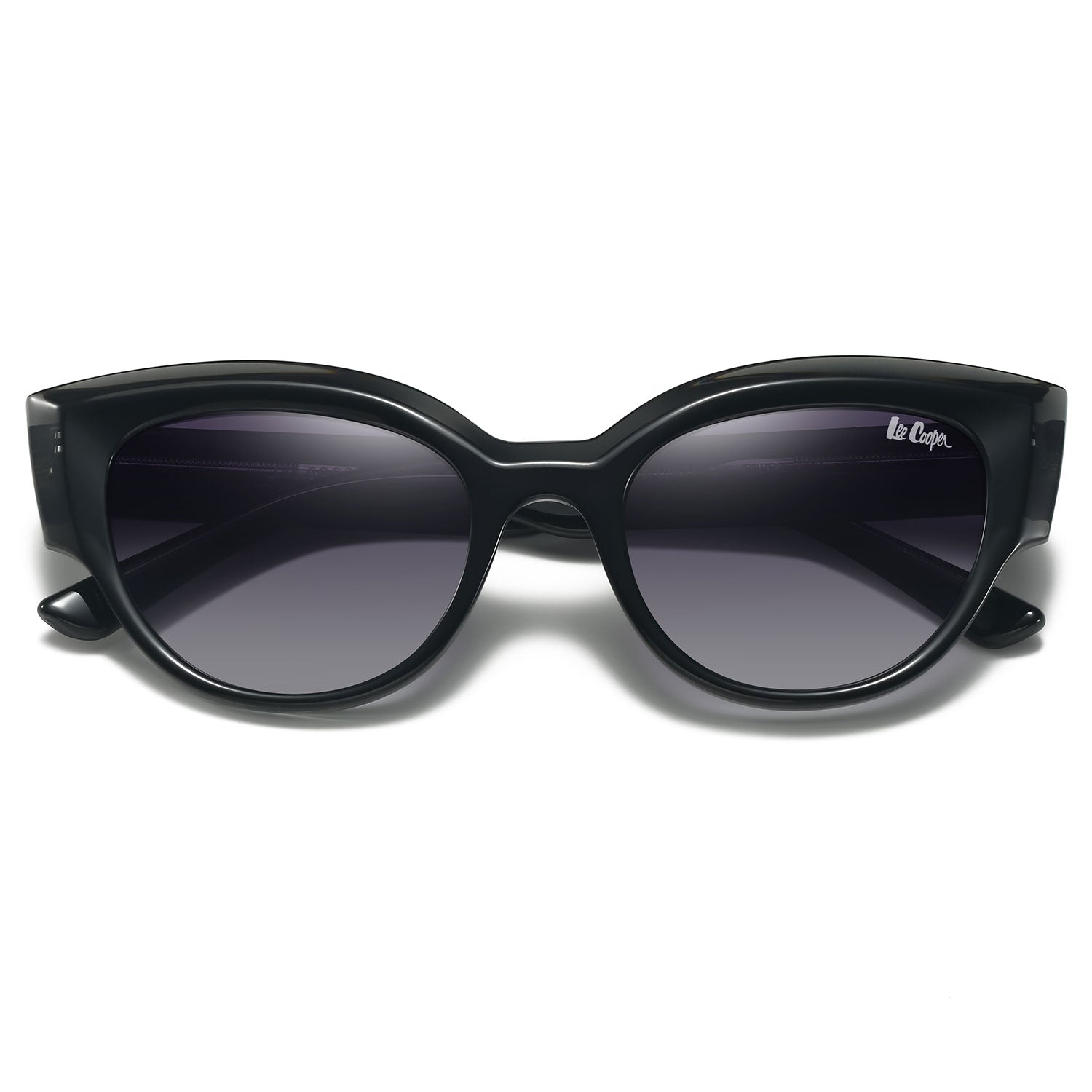 Lee Cooper Women's Polarized Cateye Sunglasses - Black - LCW10021C1