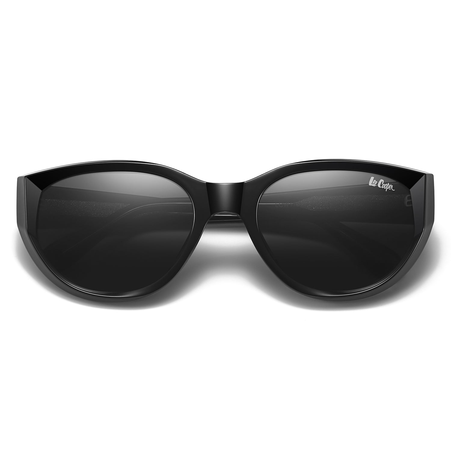Lee Cooper Women's Polarized Cateye Sunglasses - Black - LCW11019C1
