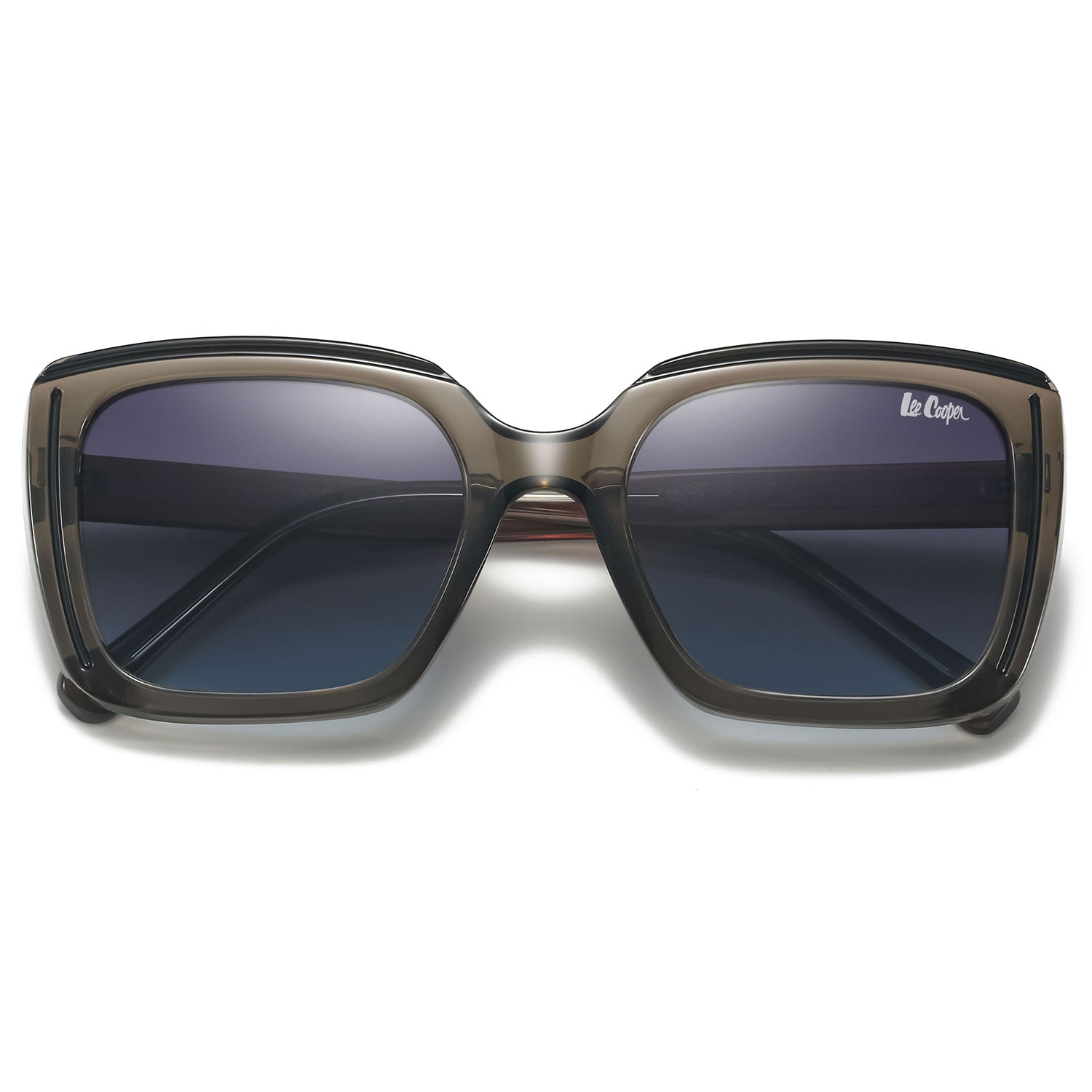 Lee Cooper Women's Polarized Cateye square Sunglasses - Grey - LCW10022C3