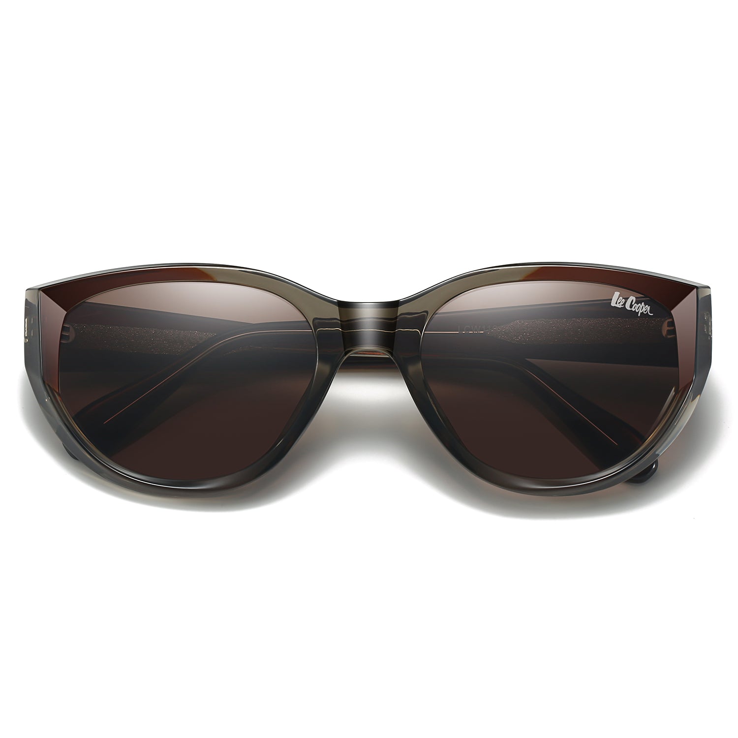 Lee Cooper Women's Polarized Cateye Sunglasses - Brown - LCW11019C2