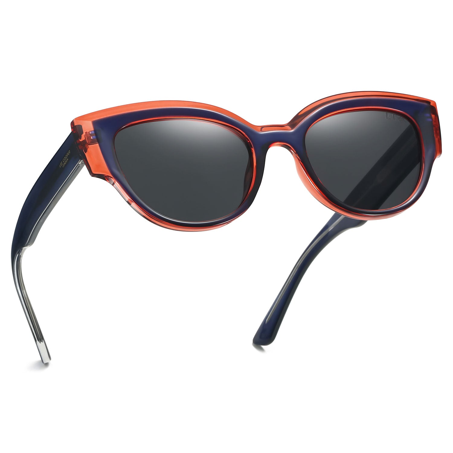 Lee Cooper Women's Polarized Cateye Sunglasses - Red - LCW10021C3