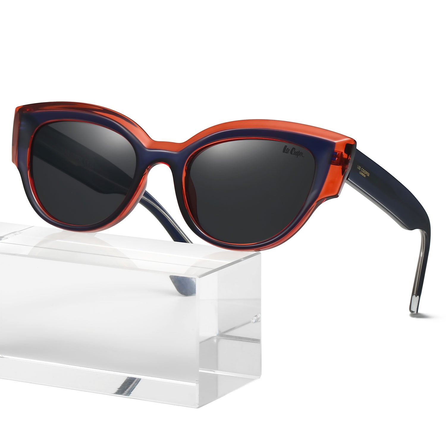 Lee Cooper Women's Polarized Cateye Sunglasses - Red - LCW10021C3