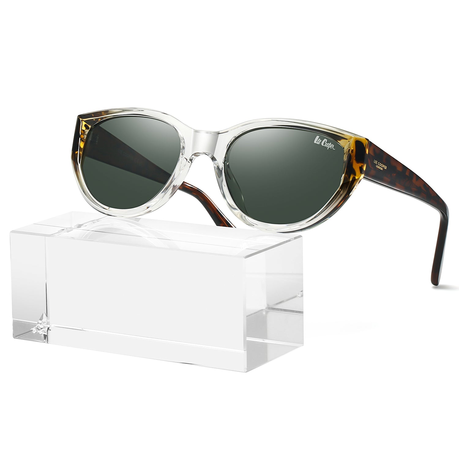 Lee Cooper Women's Polarized Cateye Sunglasses - Tortoiseshell - LCW11019C4