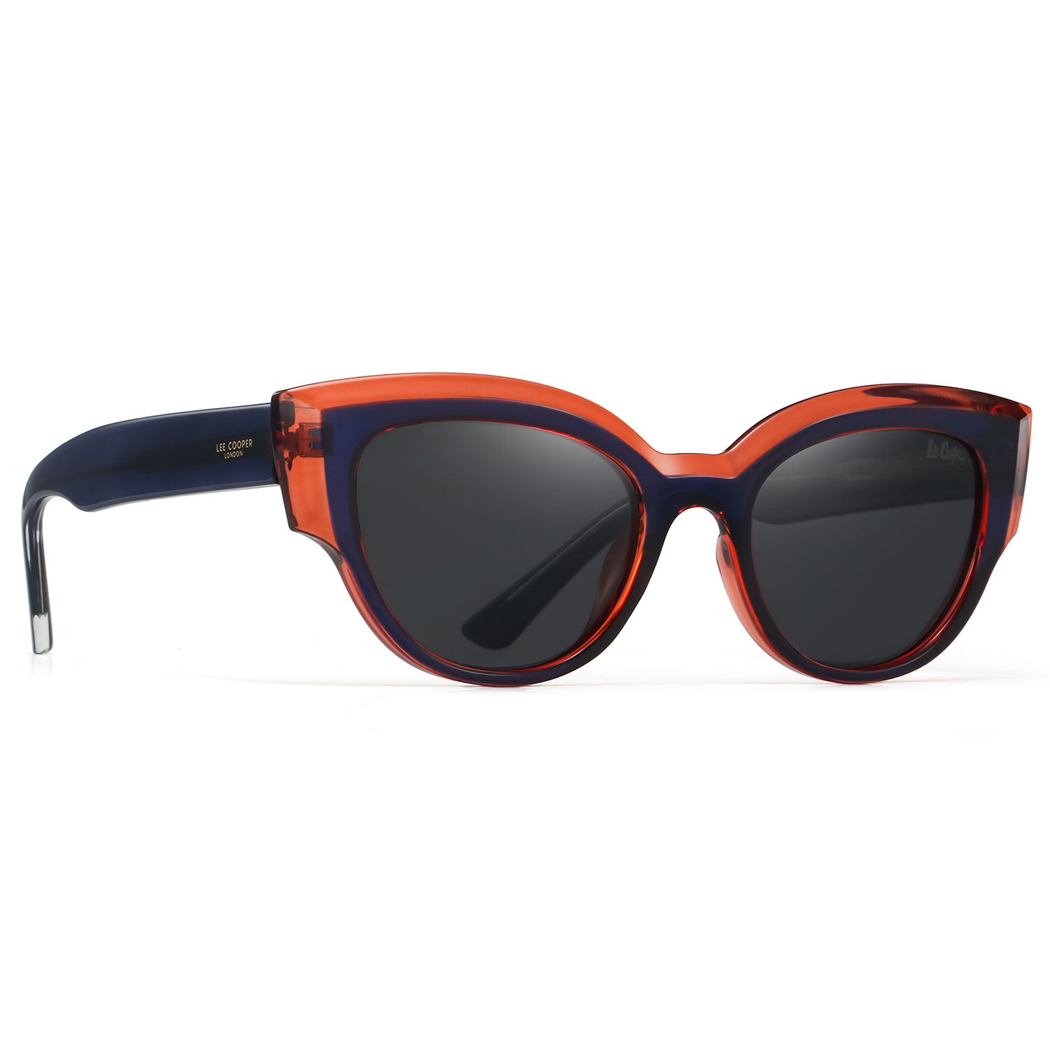 Lee Cooper Women's Polarized Cateye Sunglasses - Red - LCW10021C3