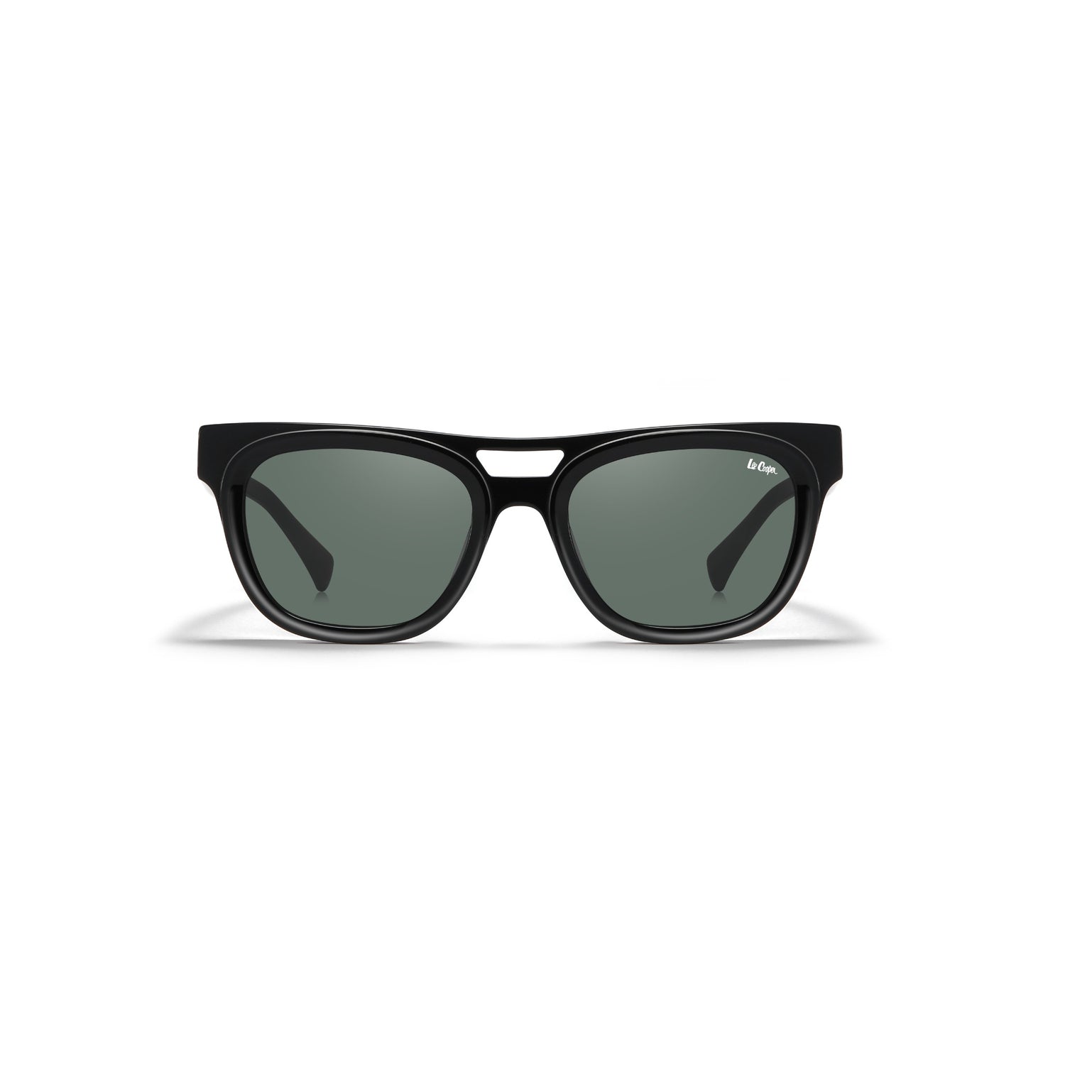 Lee Cooper Men's Oval Sunglasses - Black - LCM11017C3