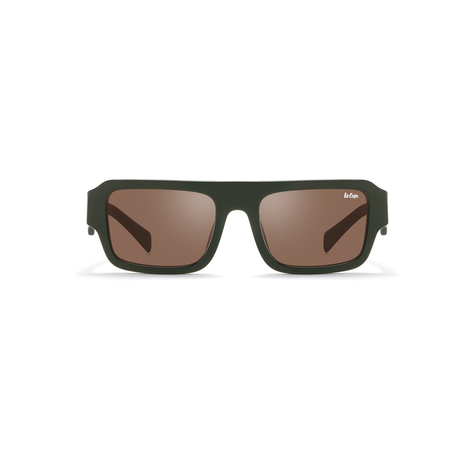 Lee Cooper Men's Square Sunglasses - Grey Tortoiseshell - LCM11015C4