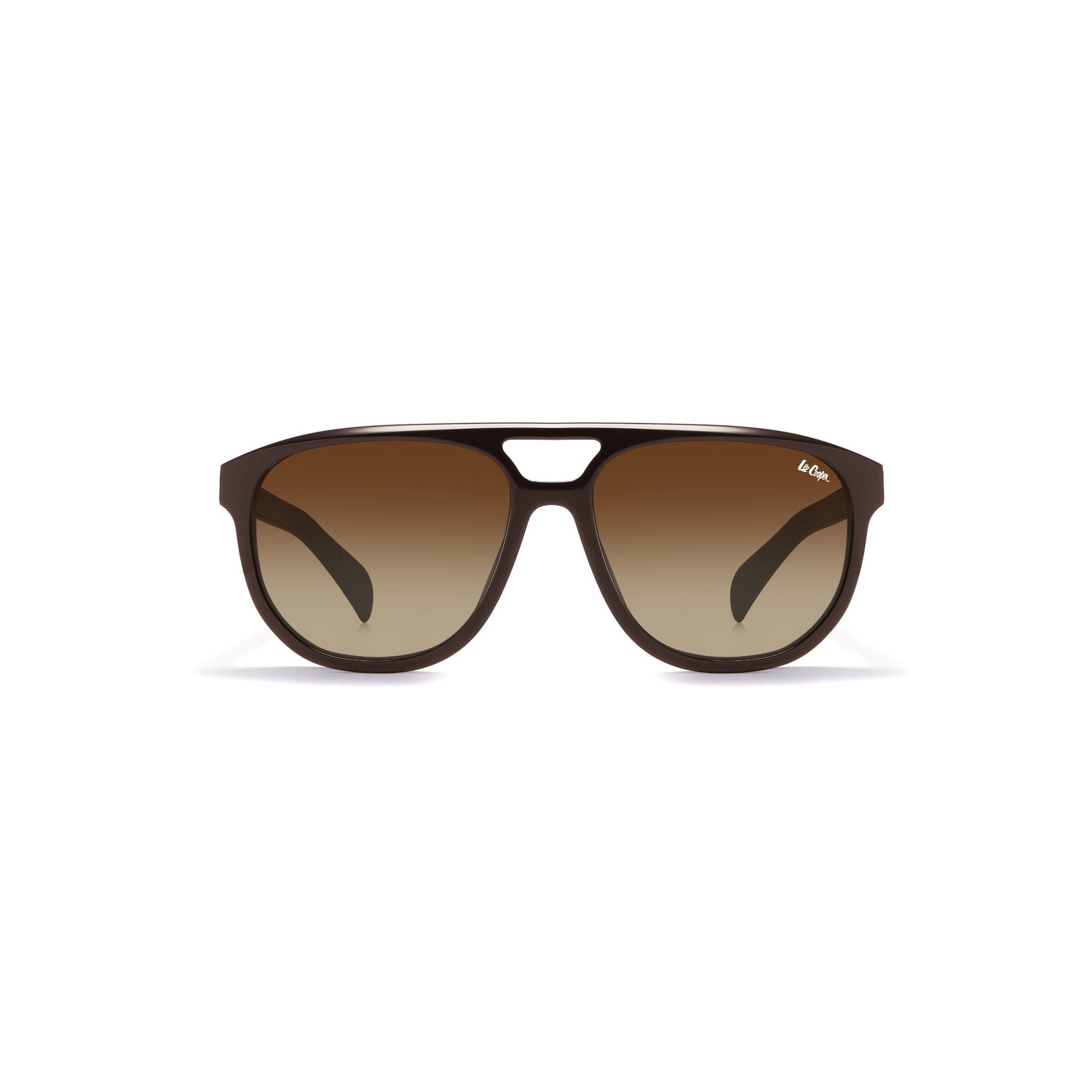 Lee Cooper Unisex's Oval Sunglasses - Brown | LCU11016C4