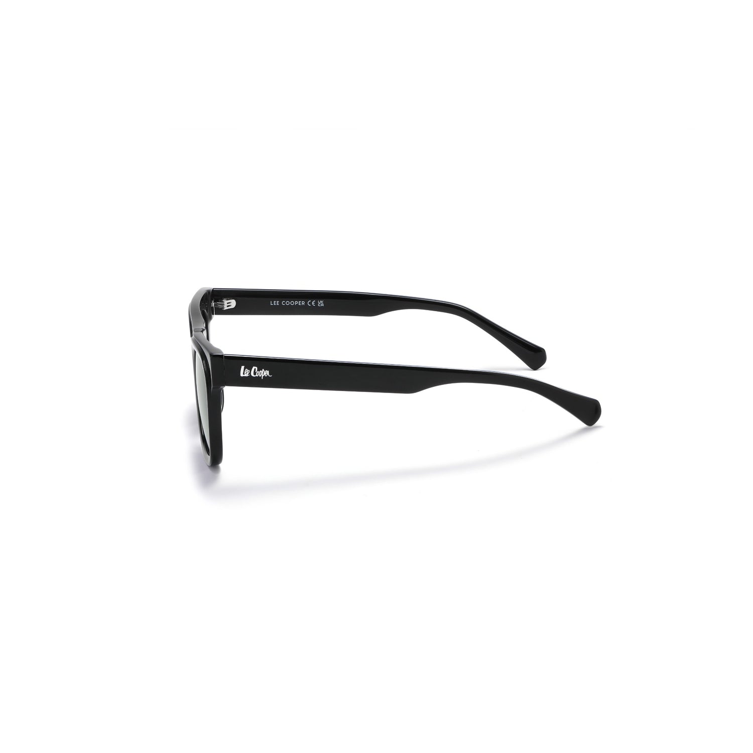 Lee Cooper Men's Oval Sunglasses - Black - LCM11017C3