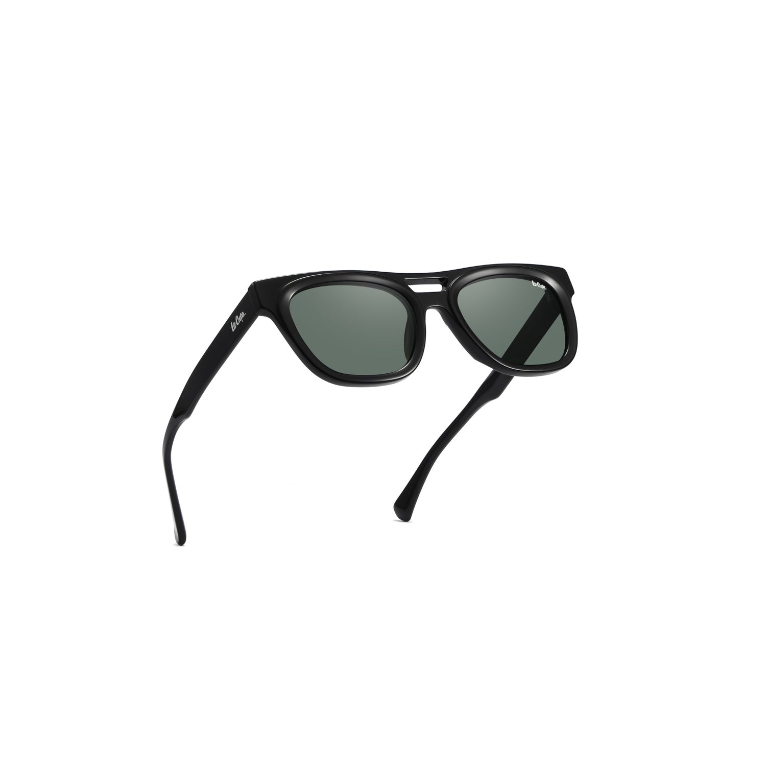 Lee Cooper Men's Oval Sunglasses - Black - LCM11017C3