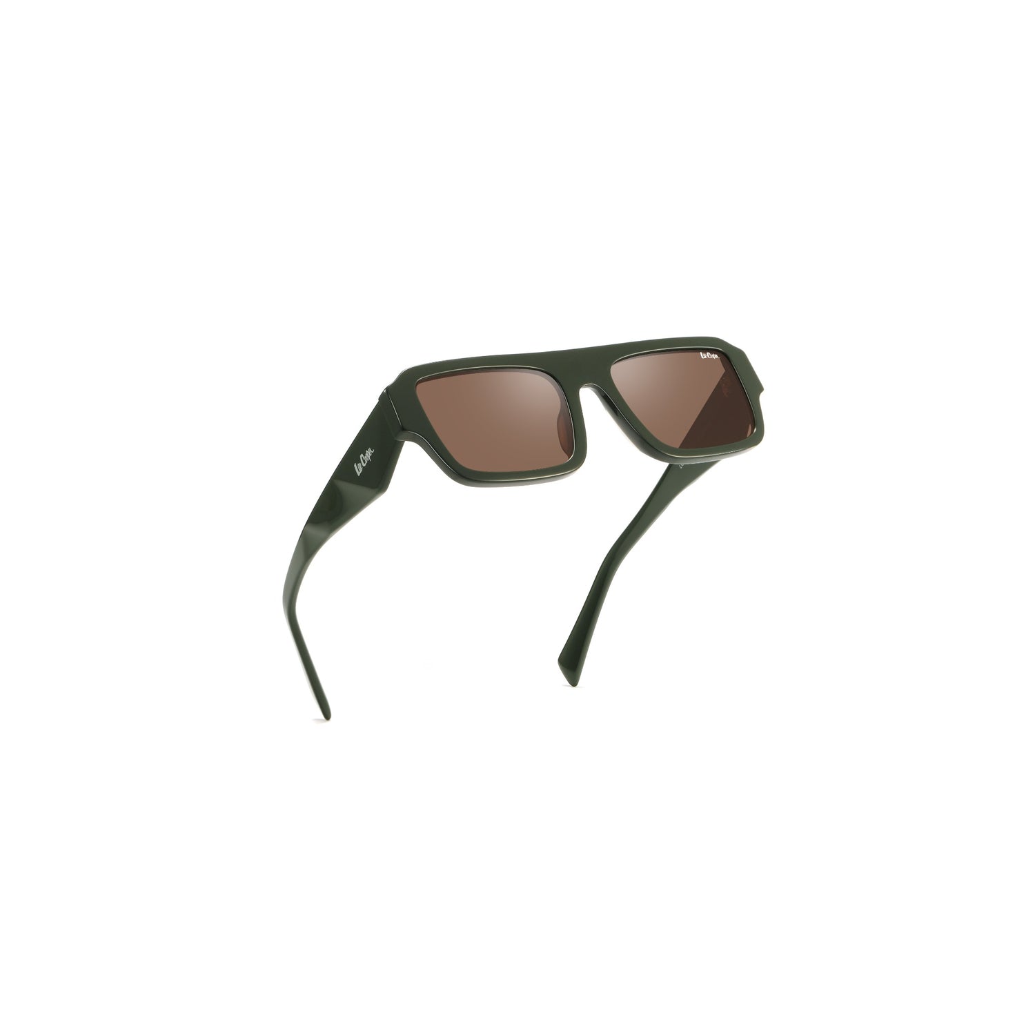 Lee Cooper Men's Square Sunglasses - Grey Tortoiseshell - LCM11015C4