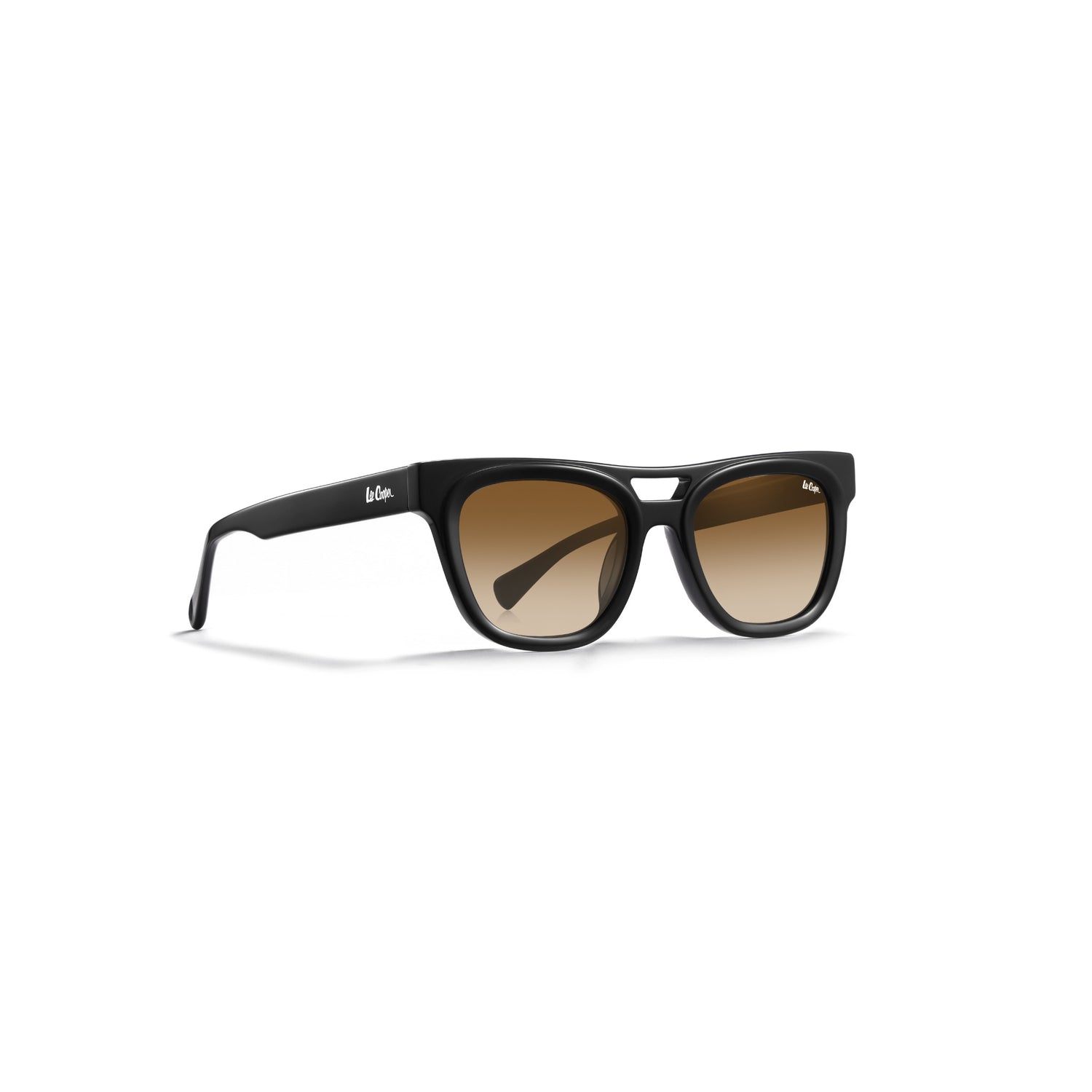 Lee Cooper Men's Oval Sunglasses - Black - LCM11017C5