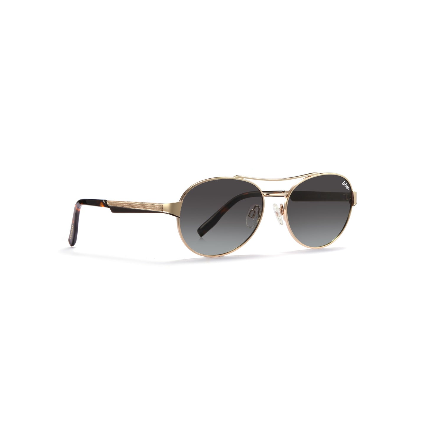 Lee Cooper Unisex's Polarized Aviator Sunglasses - Gold - LCU11018C3