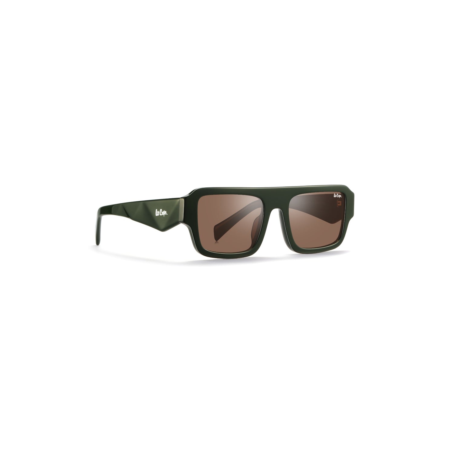 Lee Cooper Men's Square Sunglasses - Grey Tortoiseshell - LCM11015C4
