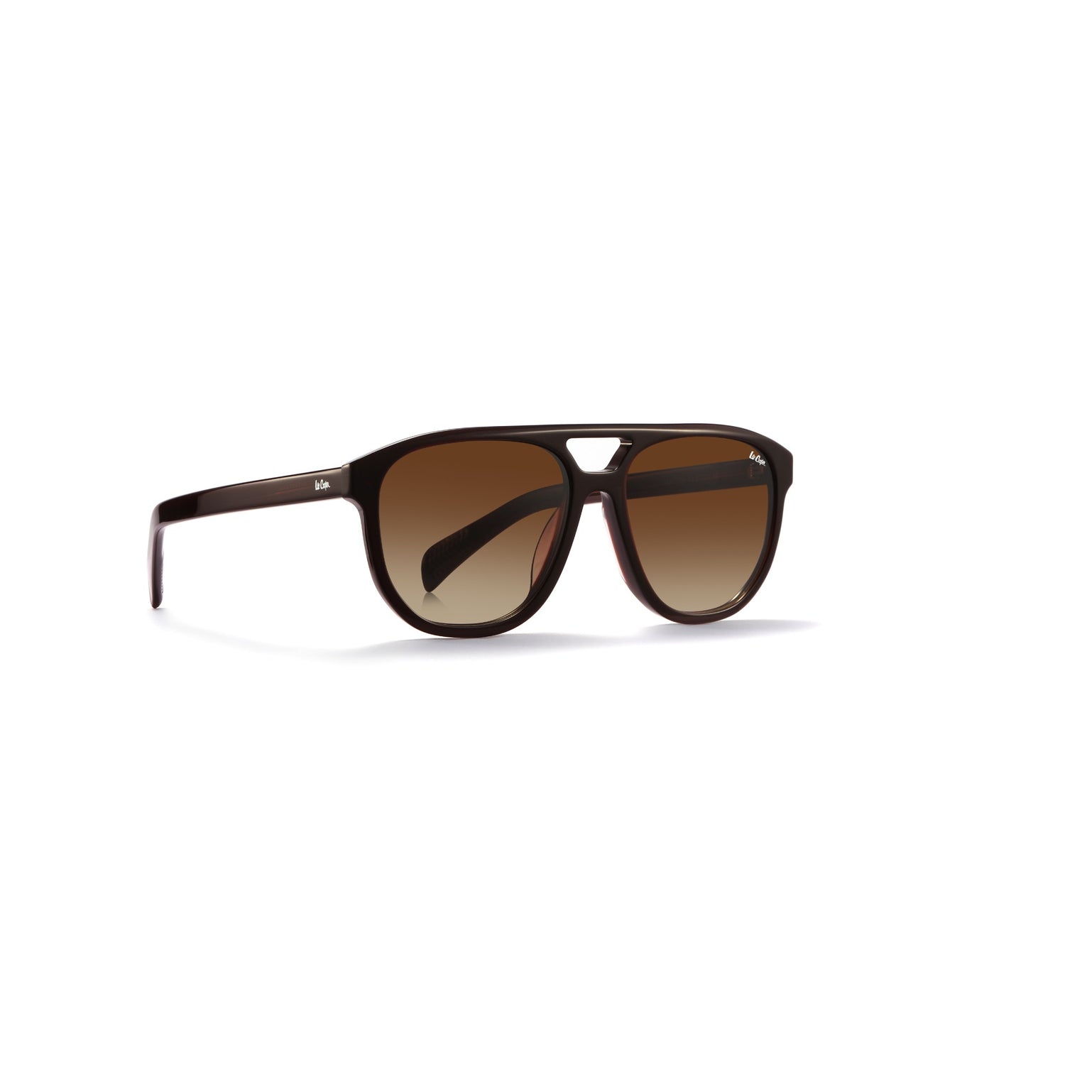 Lee Cooper Unisex's Oval Sunglasses - Brown | LCU11016C4