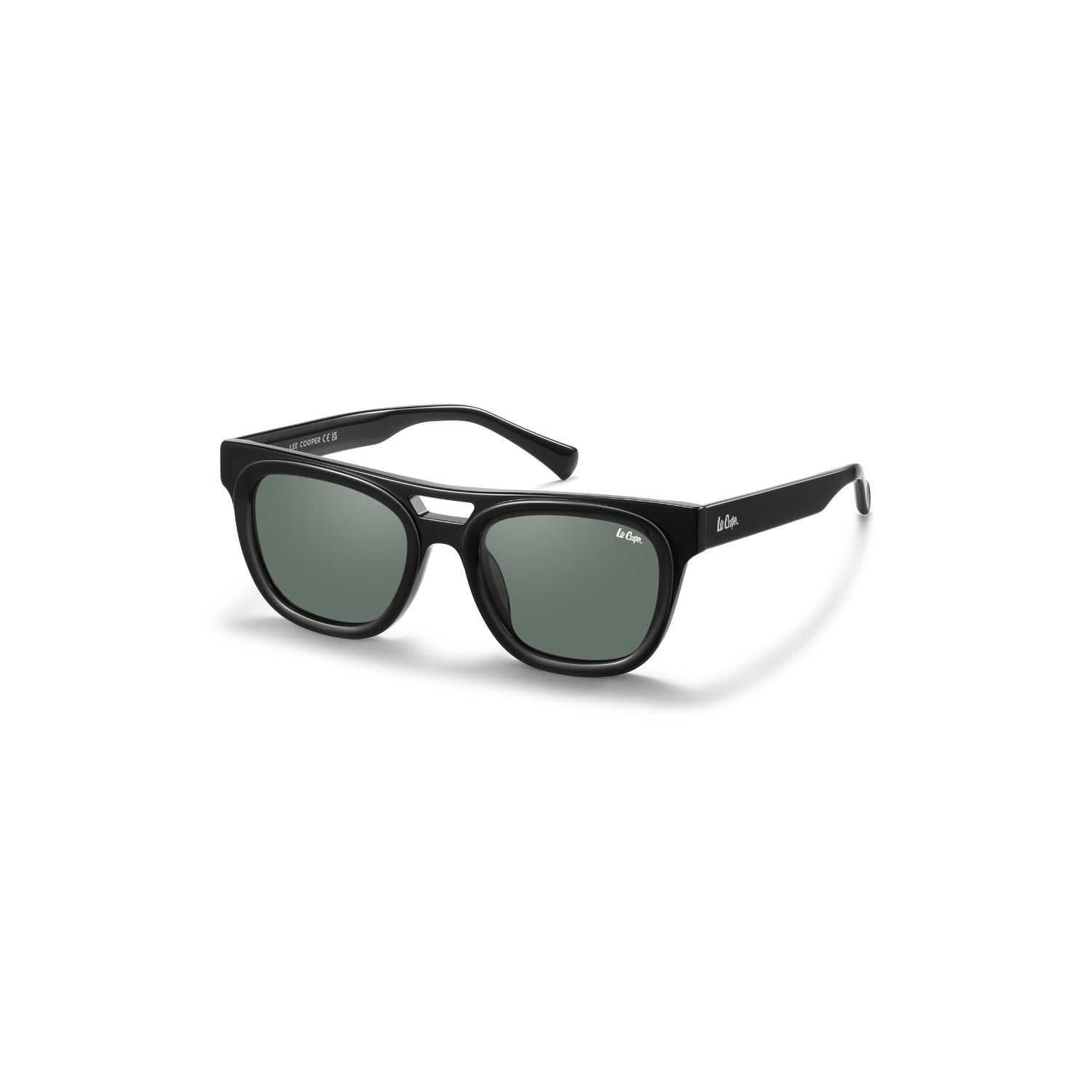 Lee Cooper Men's Oval Sunglasses - Black - LCM11017C3