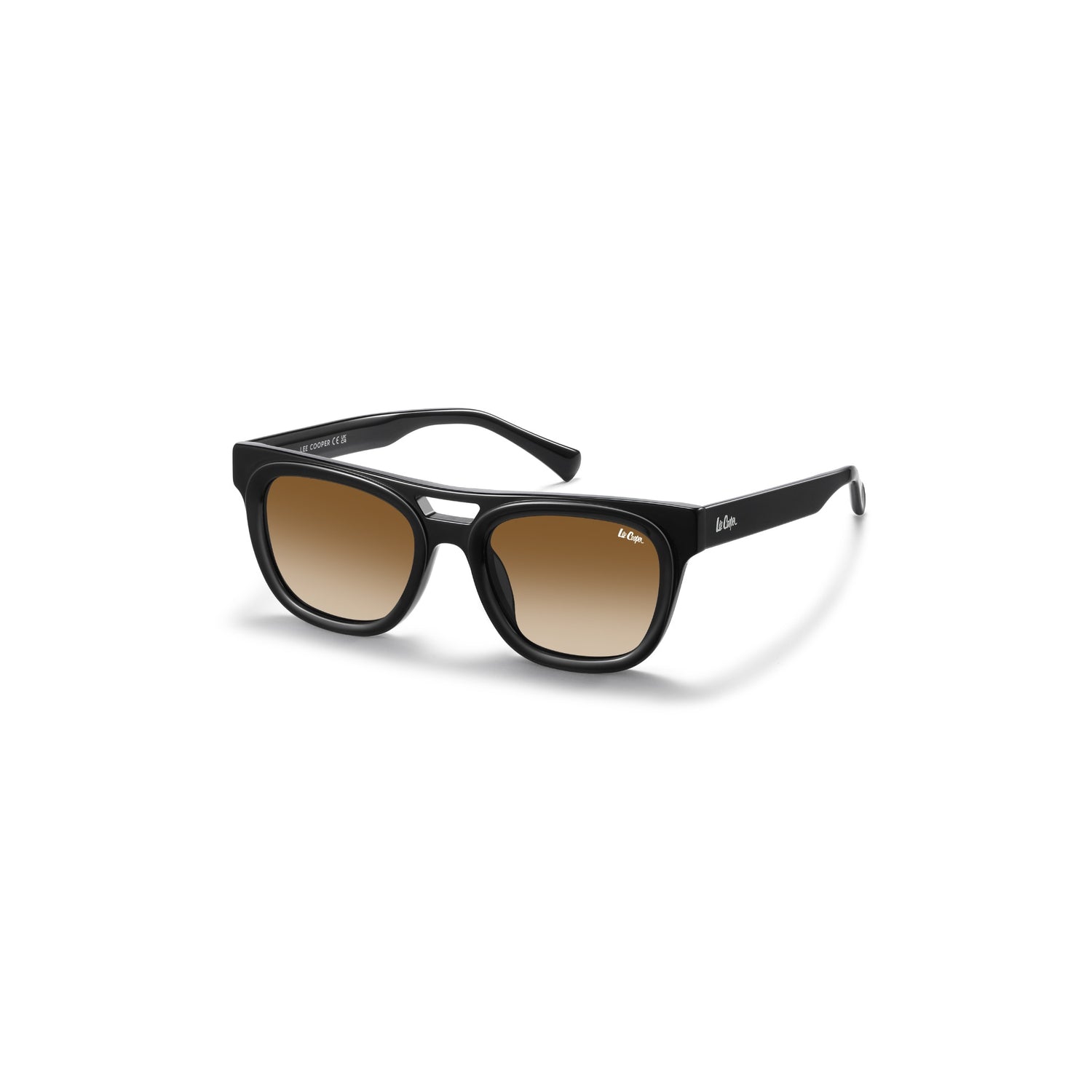 Lee Cooper Men's Oval Sunglasses - Black - LCM11017C5