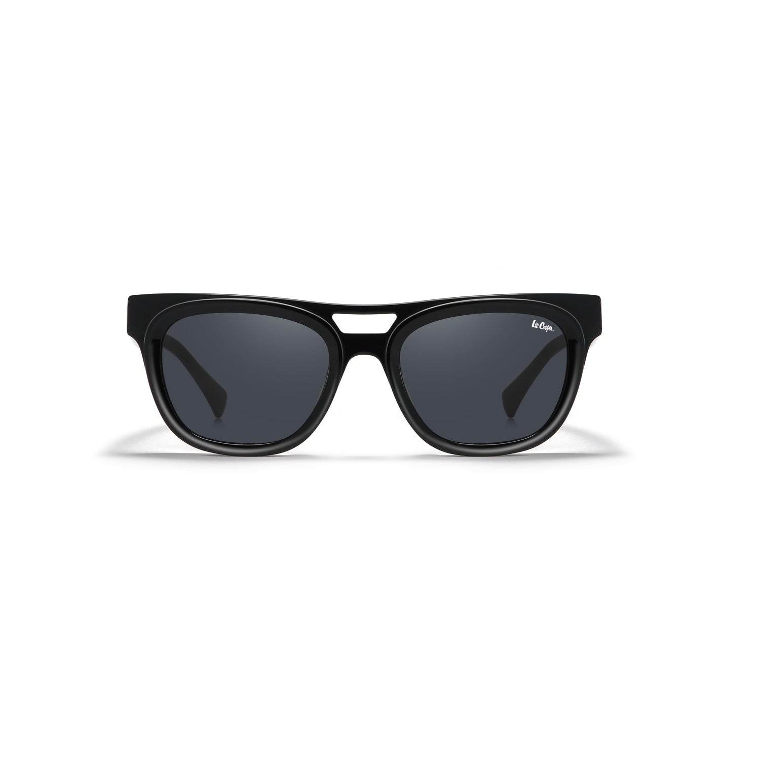 Lee Cooper Men's Oval Sunglasses - Black - LCM11017C1