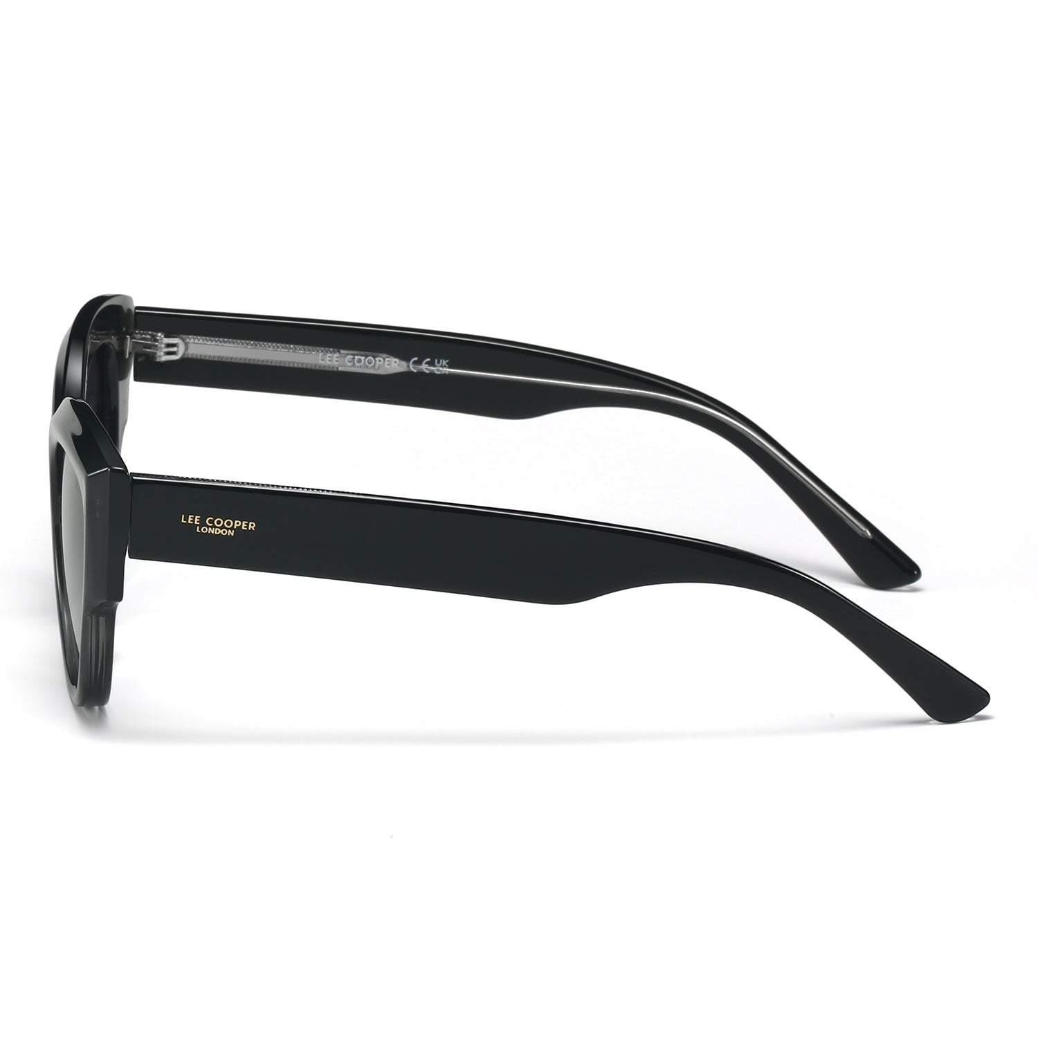 Lee Cooper Women's Polarized Cateye Sunglasses - Black - LCW10021C1
