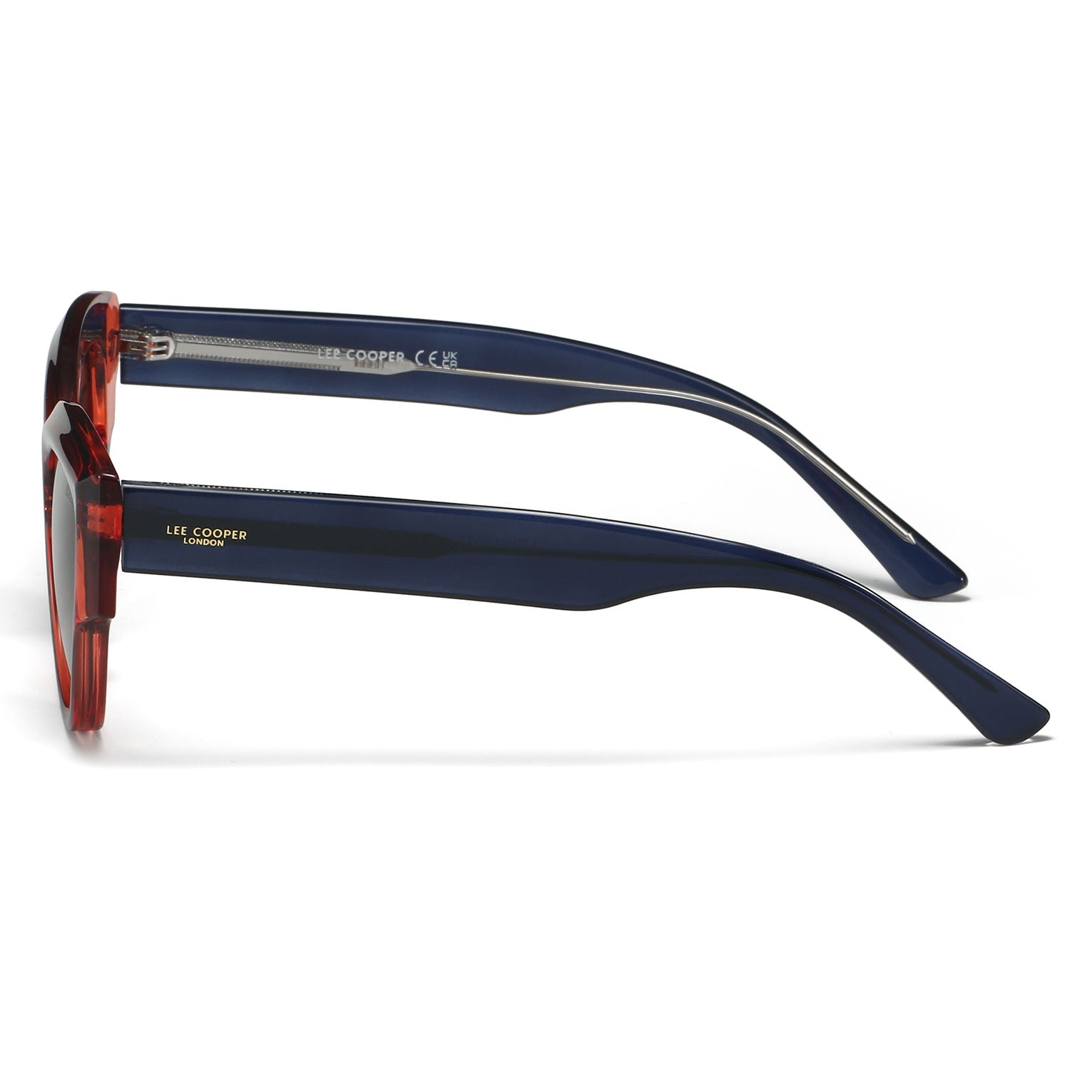 Lee Cooper Women's Polarized Cateye Sunglasses - Red - LCW10021C3