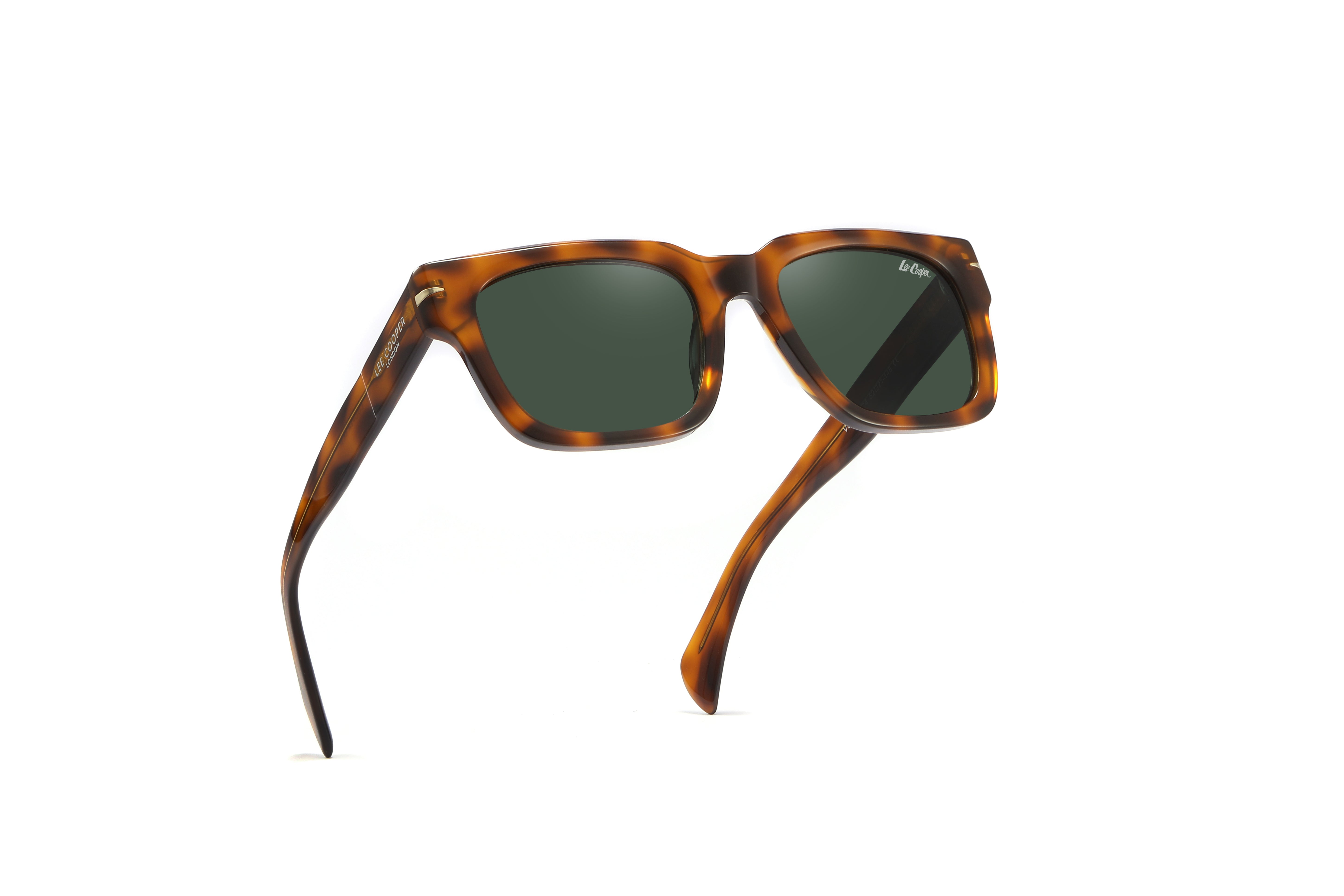 Lee Cooper Sunglasses for Men with Brown Acetate Frame, Size 52-21-145 | LCU10035C4