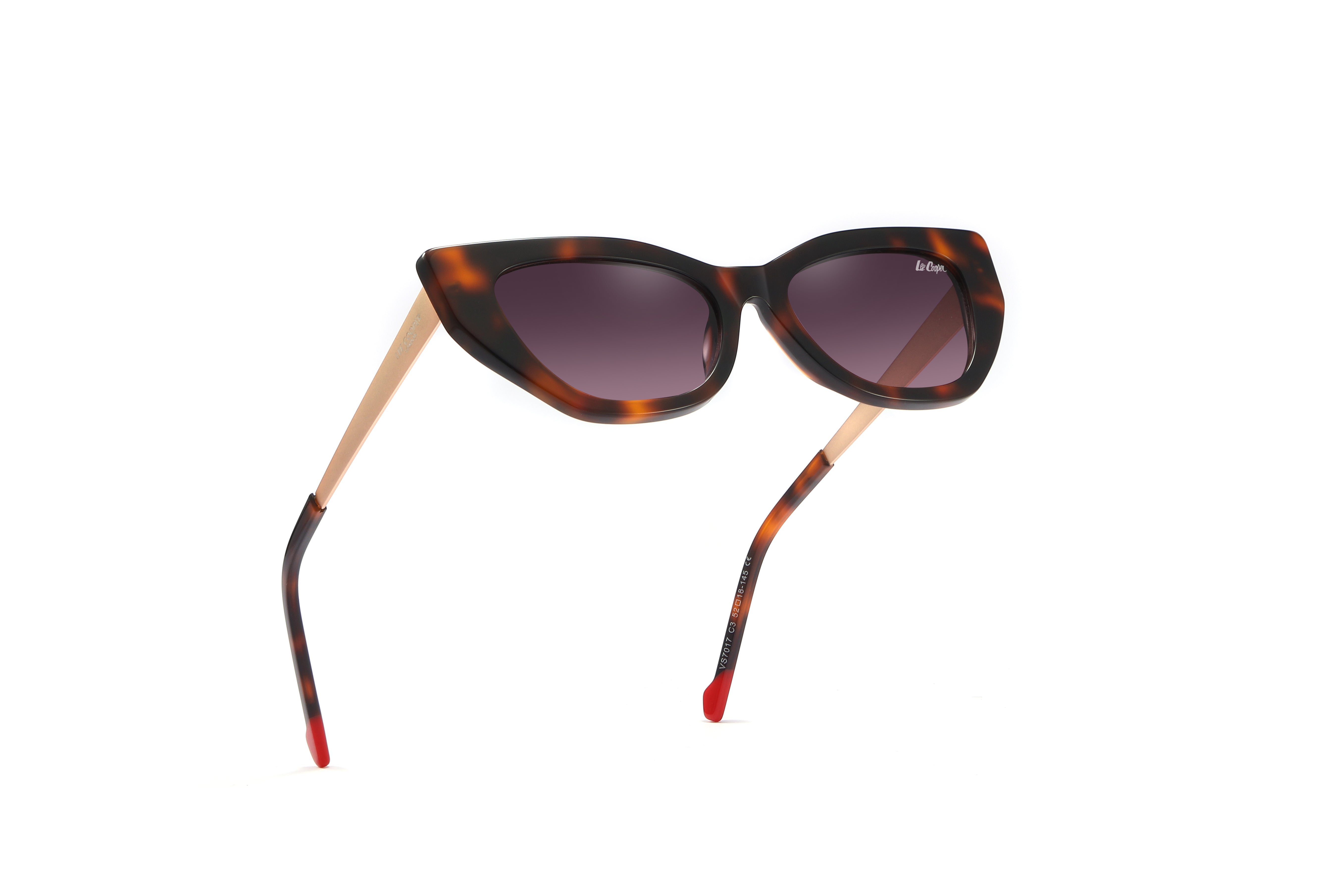 Lee Cooper Sunglasses for Women with Demi & Matt Demi Acetate Frame, Size 52-18-145 | LCW10033C3