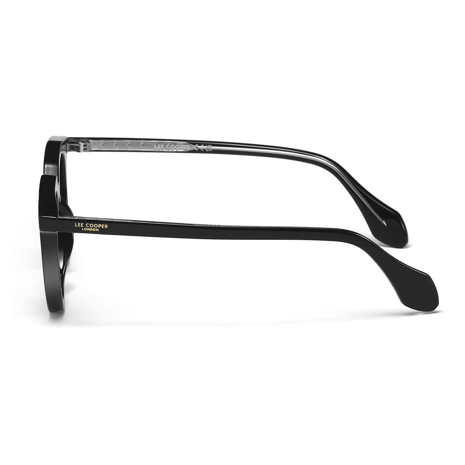 Lee Cooper Unisex's Polarized Vintage cateye Sunglasses - Black - LCU11020C1