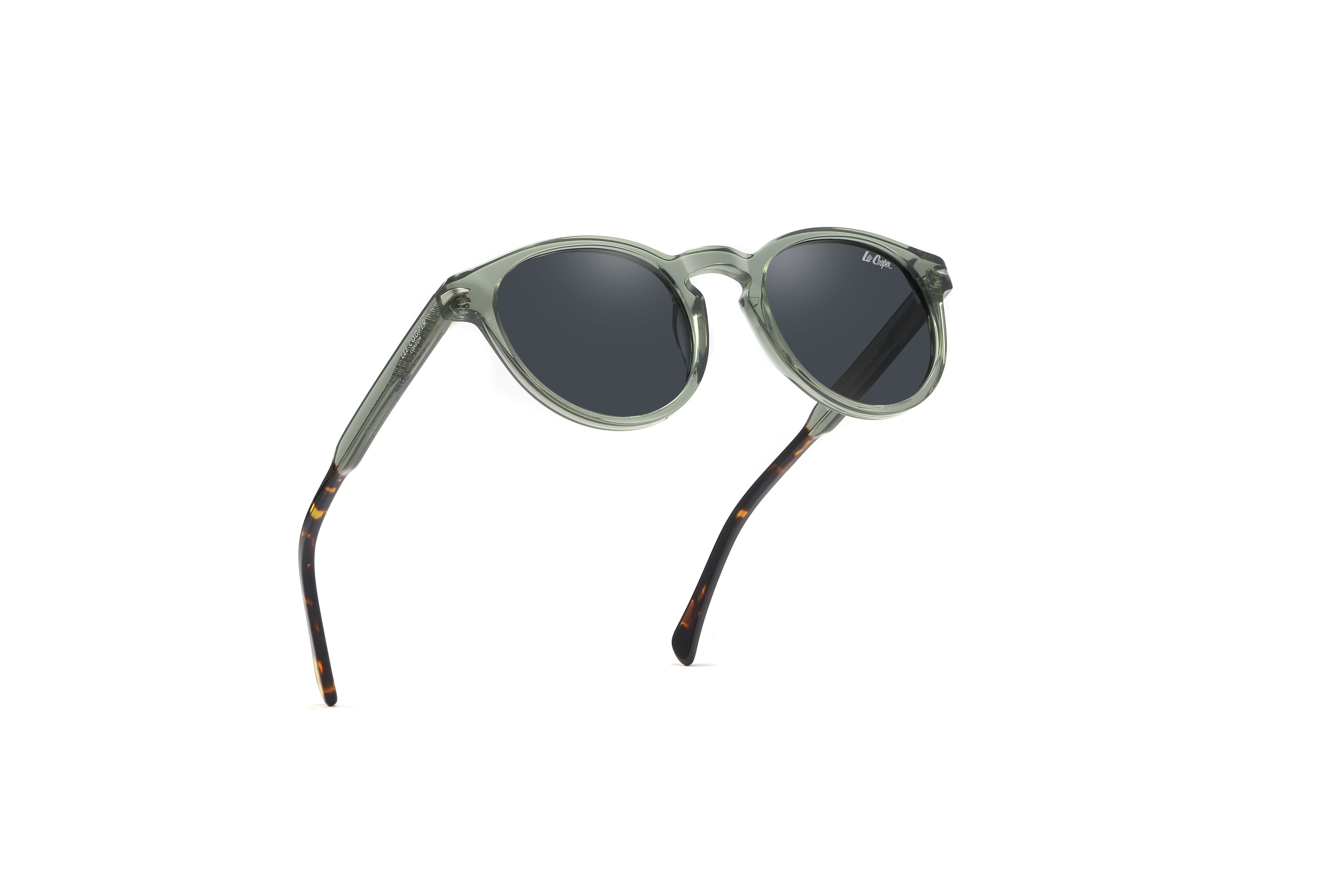 Lee Cooper Sunglasses for Unisex with Trans.Green Acetate Frame, Size 50-23-142 | LCW10036C4