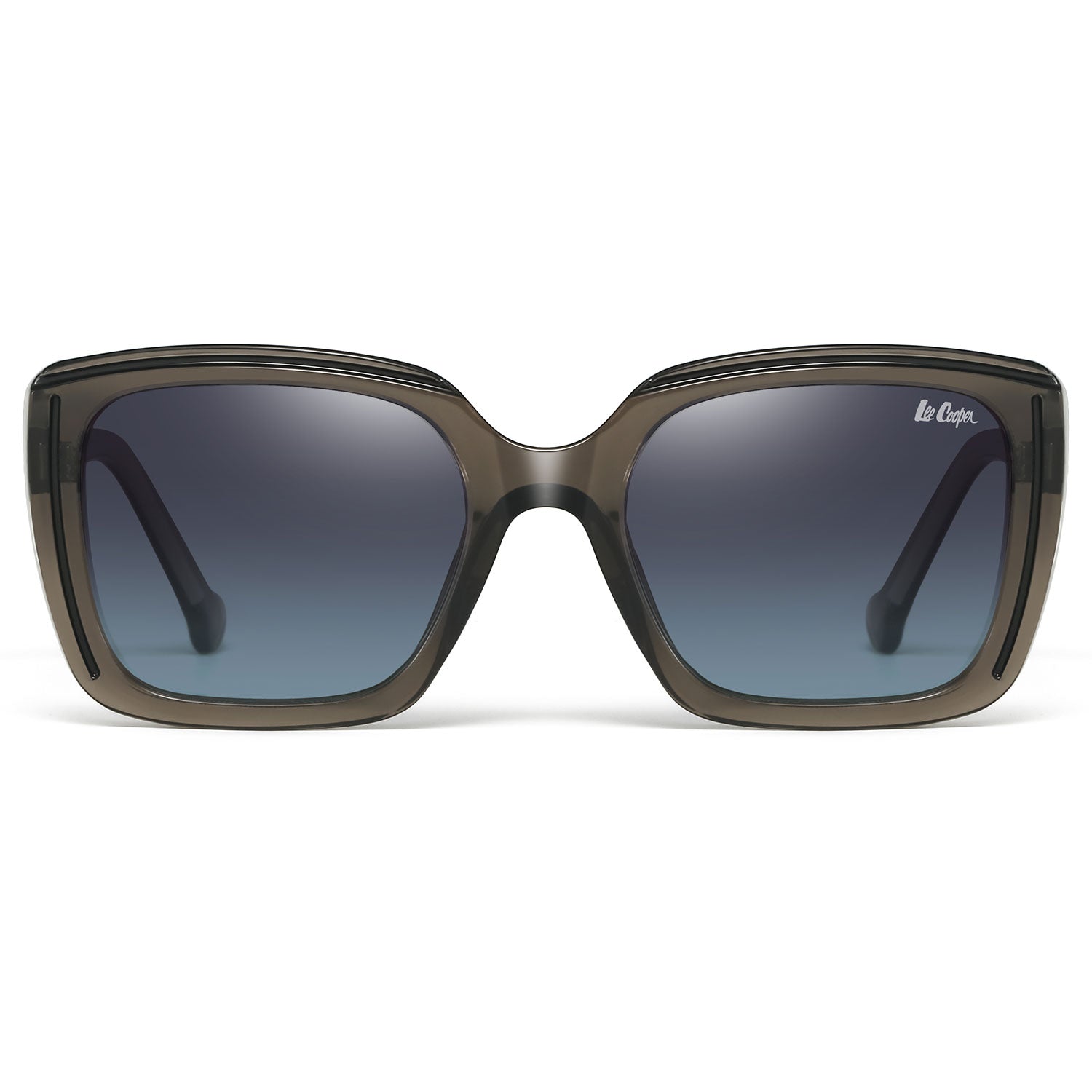 Lee Cooper Women's Polarized Cateye square Sunglasses - Grey - LCW10022C3