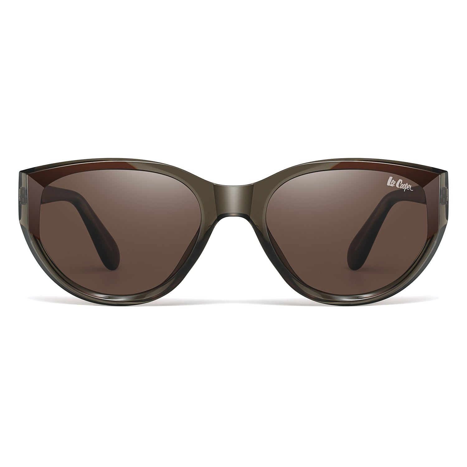 Lee Cooper Women's Polarized Cateye Sunglasses - Brown - LCW11019C2