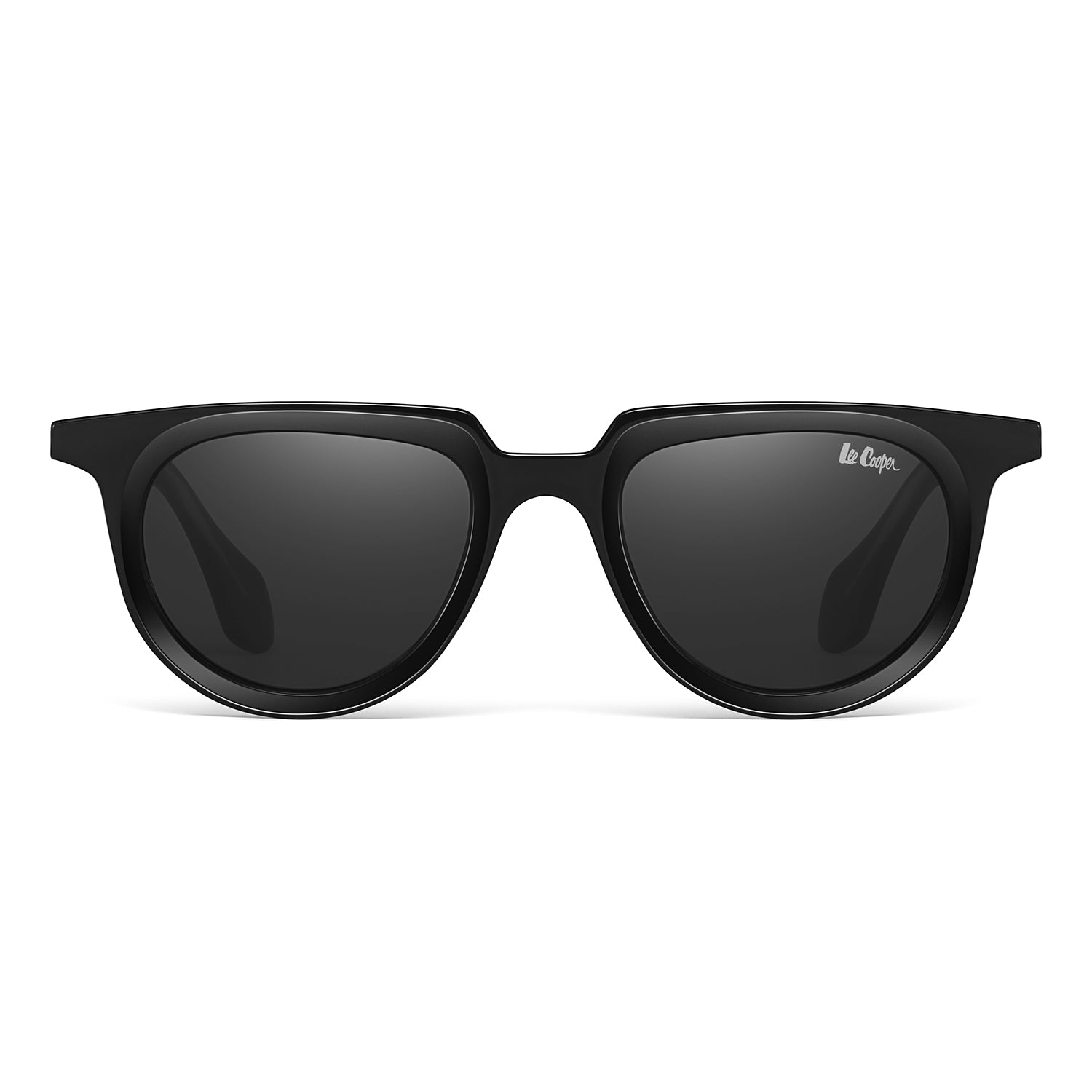 Lee Cooper Unisex's Polarized Vintage cateye Sunglasses - Black - LCU11020C1