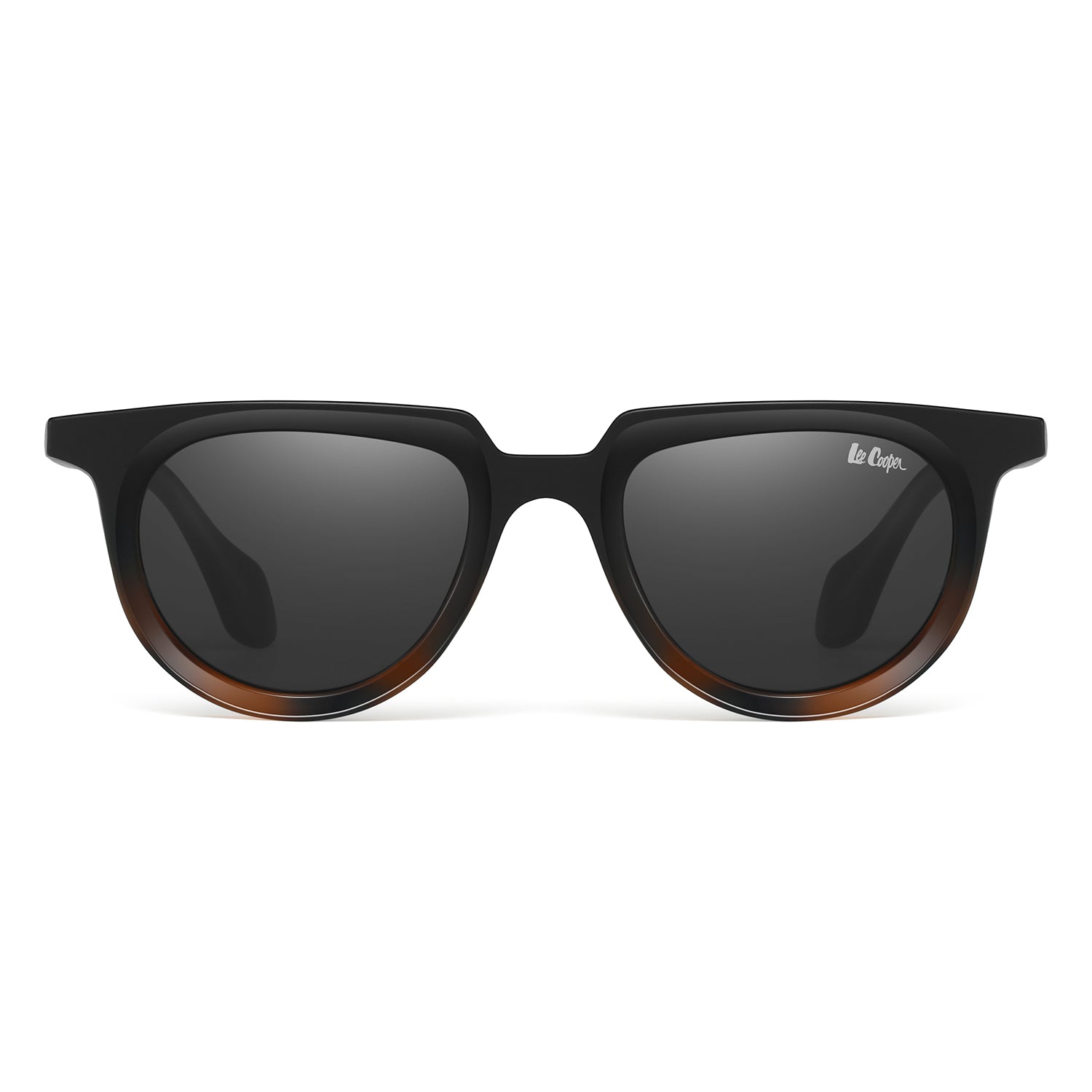 Lee Cooper Unisex's Polarized Vintage cateye Sunglasses - Sand Black - LCU11020C3