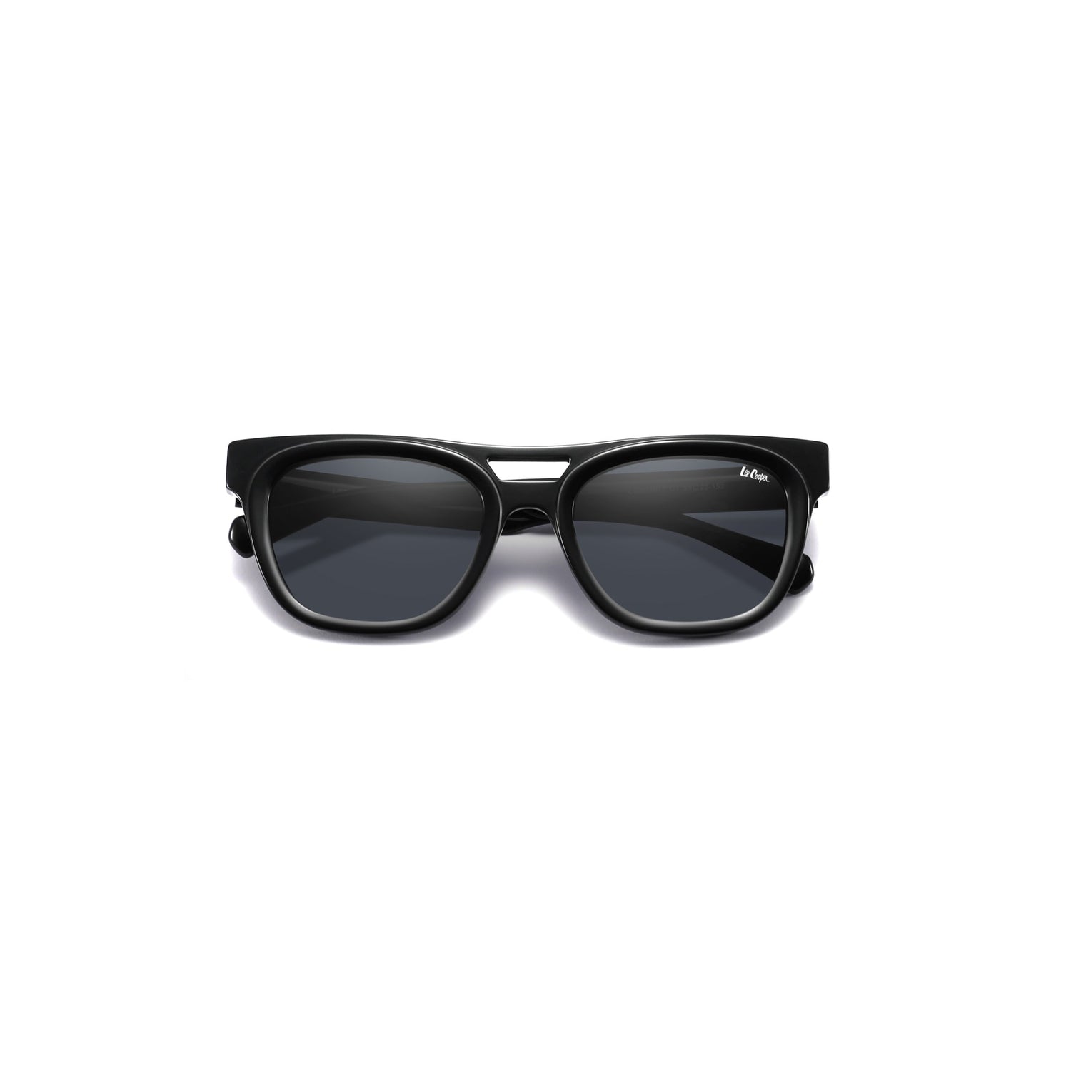 Lee Cooper Men's Oval Sunglasses - Black - LCM11017C1
