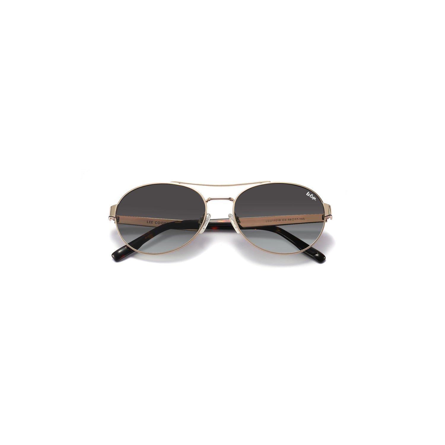 Lee Cooper Unisex's Polarized Aviator Sunglasses - Gold - LCU11018C3