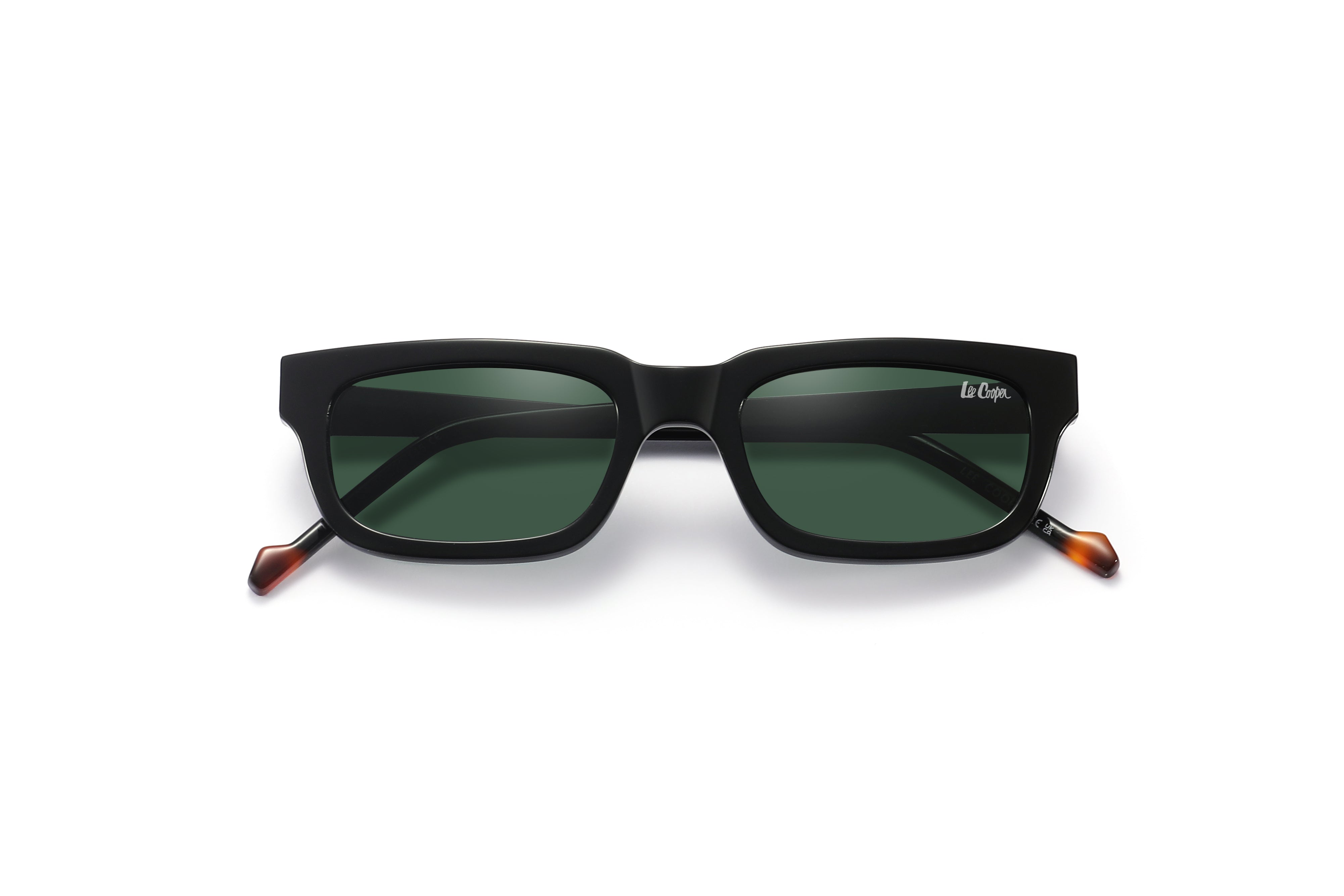 Lee Cooper Sunglasses for Women with Shiny Black & Matt Black Acetate Frame, Size 50-20-145 | LCW10032C4