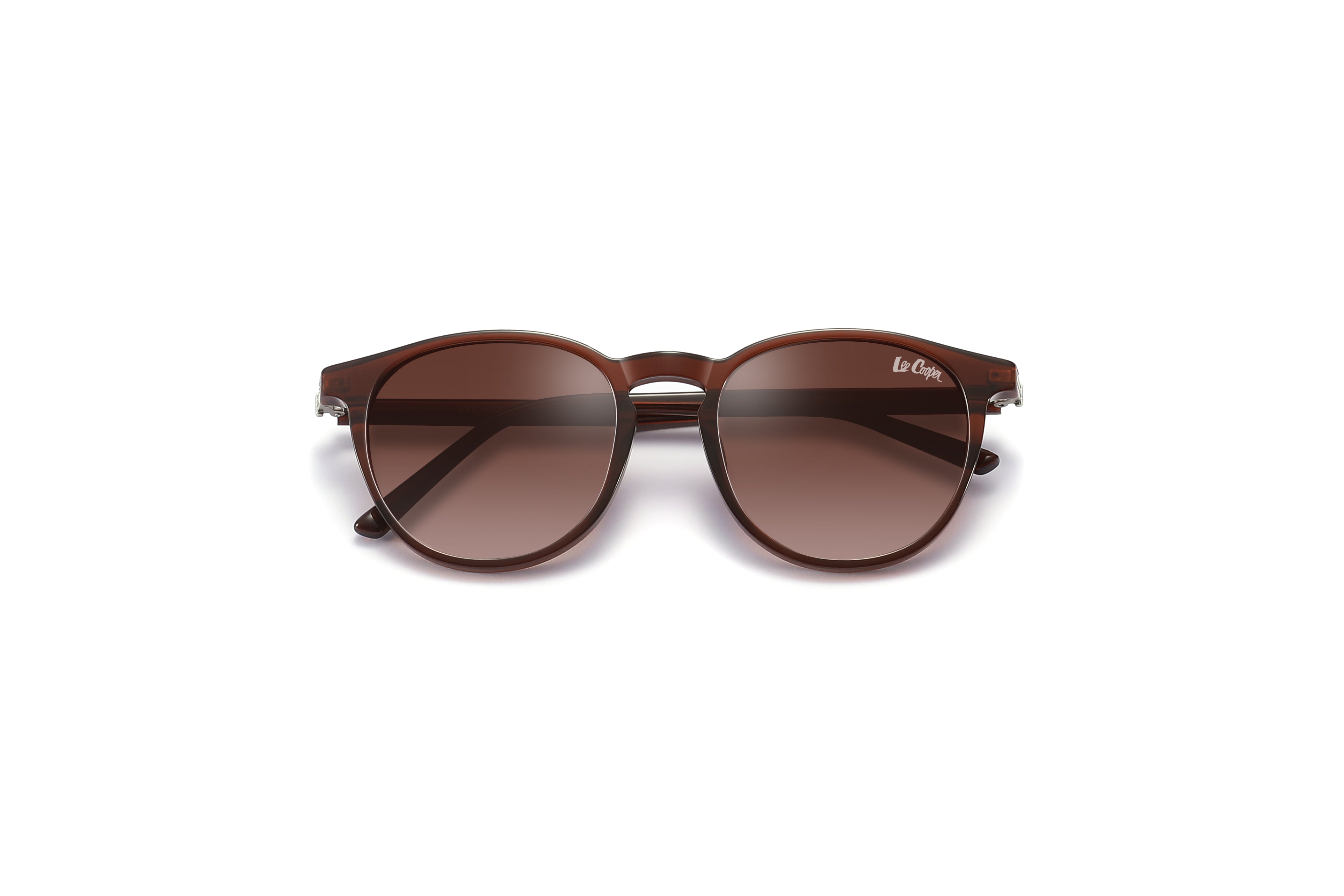 Lee Cooper Sunglasses for Unisex with Trans.Brown Acetate Frame, Size 53-19-145 | LCW10042C3