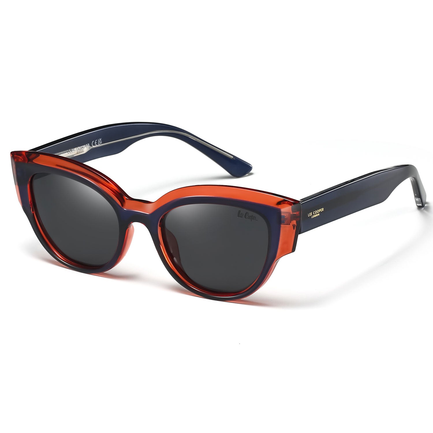 Lee Cooper Women's Polarized Cateye Sunglasses - Red - LCW10021C3