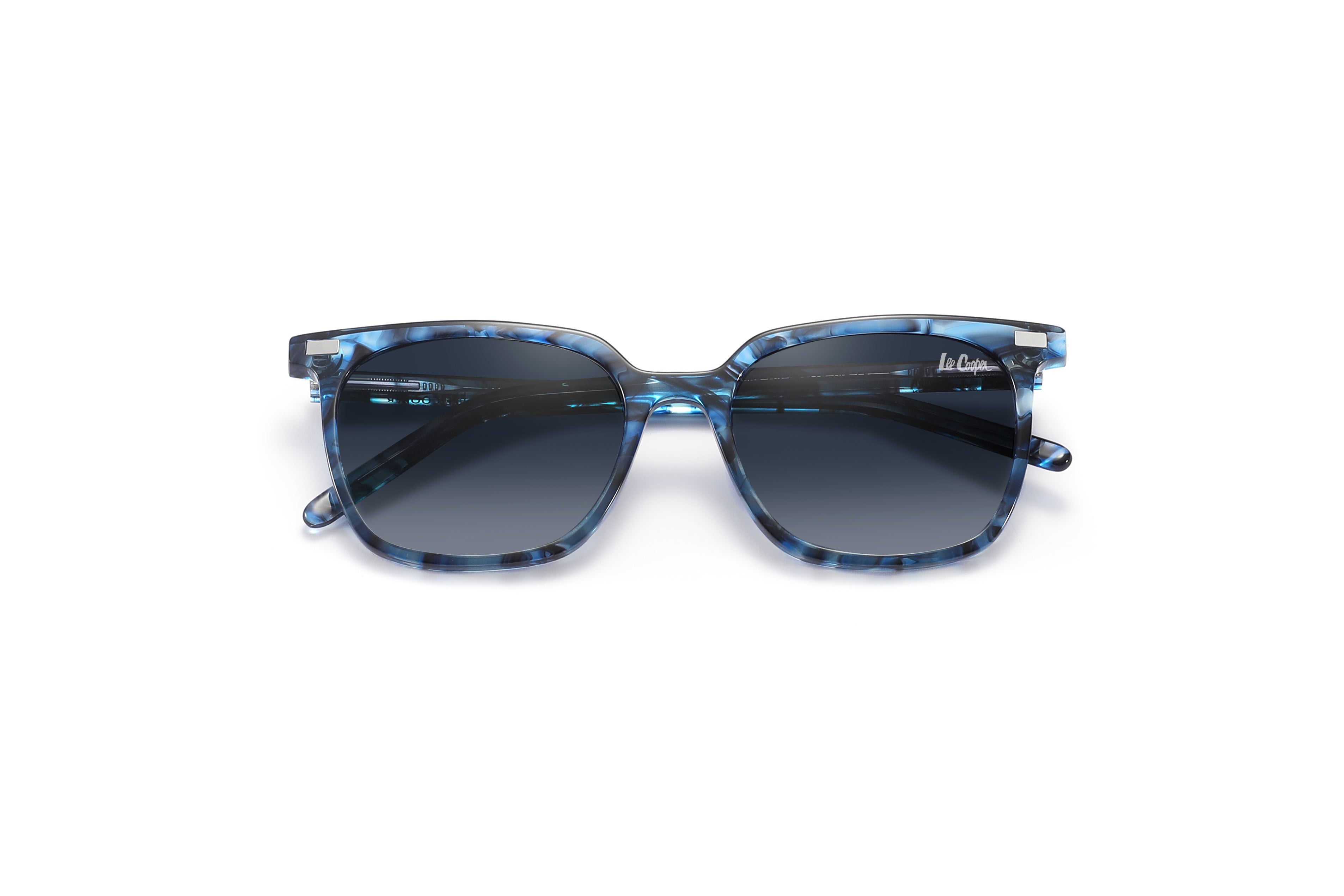Lee Cooper Sunglasses for Men with Blue Acetate Frame, Size 53-19-145 | LCM10041C3