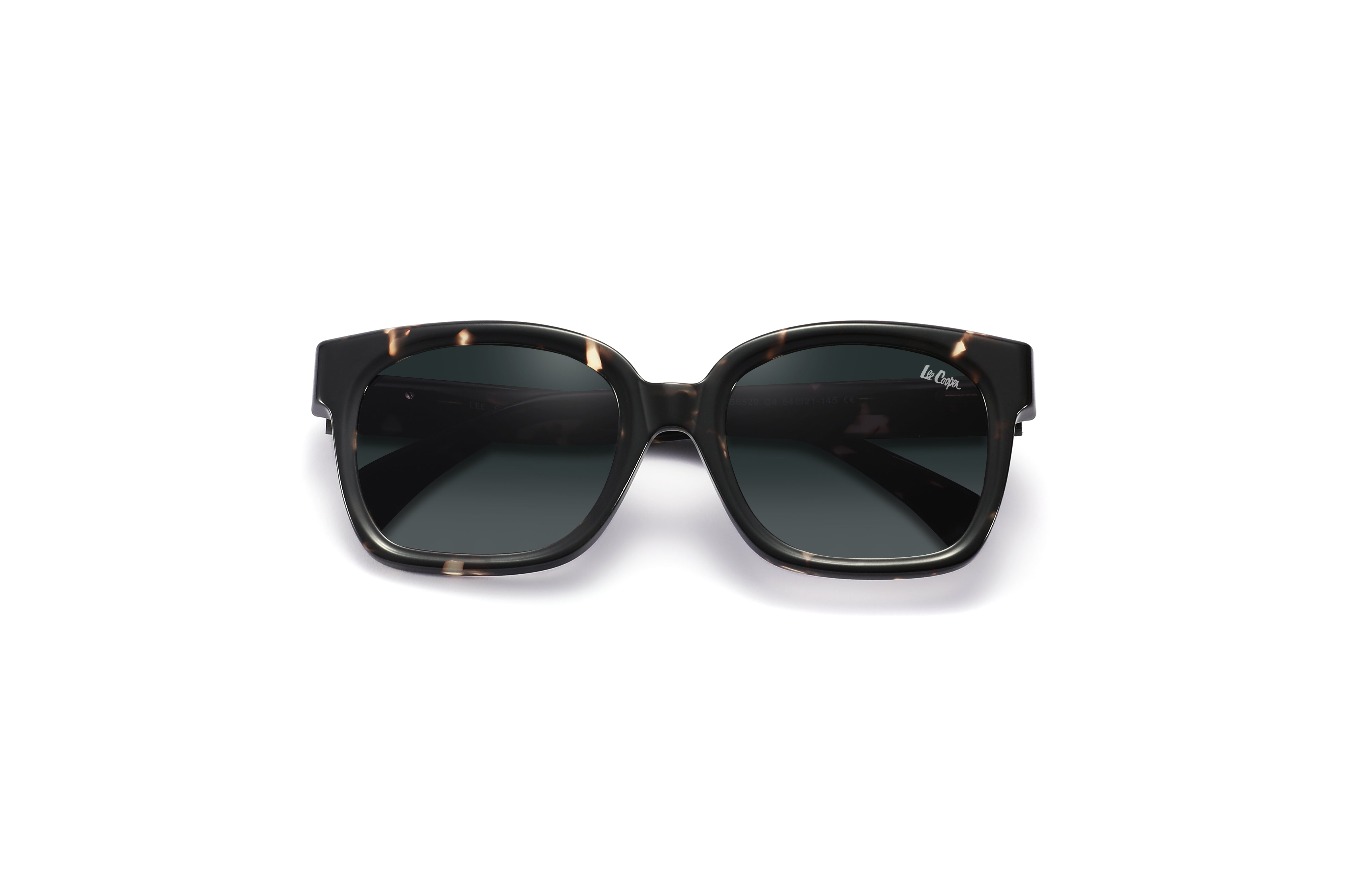 Lee Cooper Sunglasses for Women with Pattern Demi Acetate Frame, Size 54-21-145 | LCW10037C4