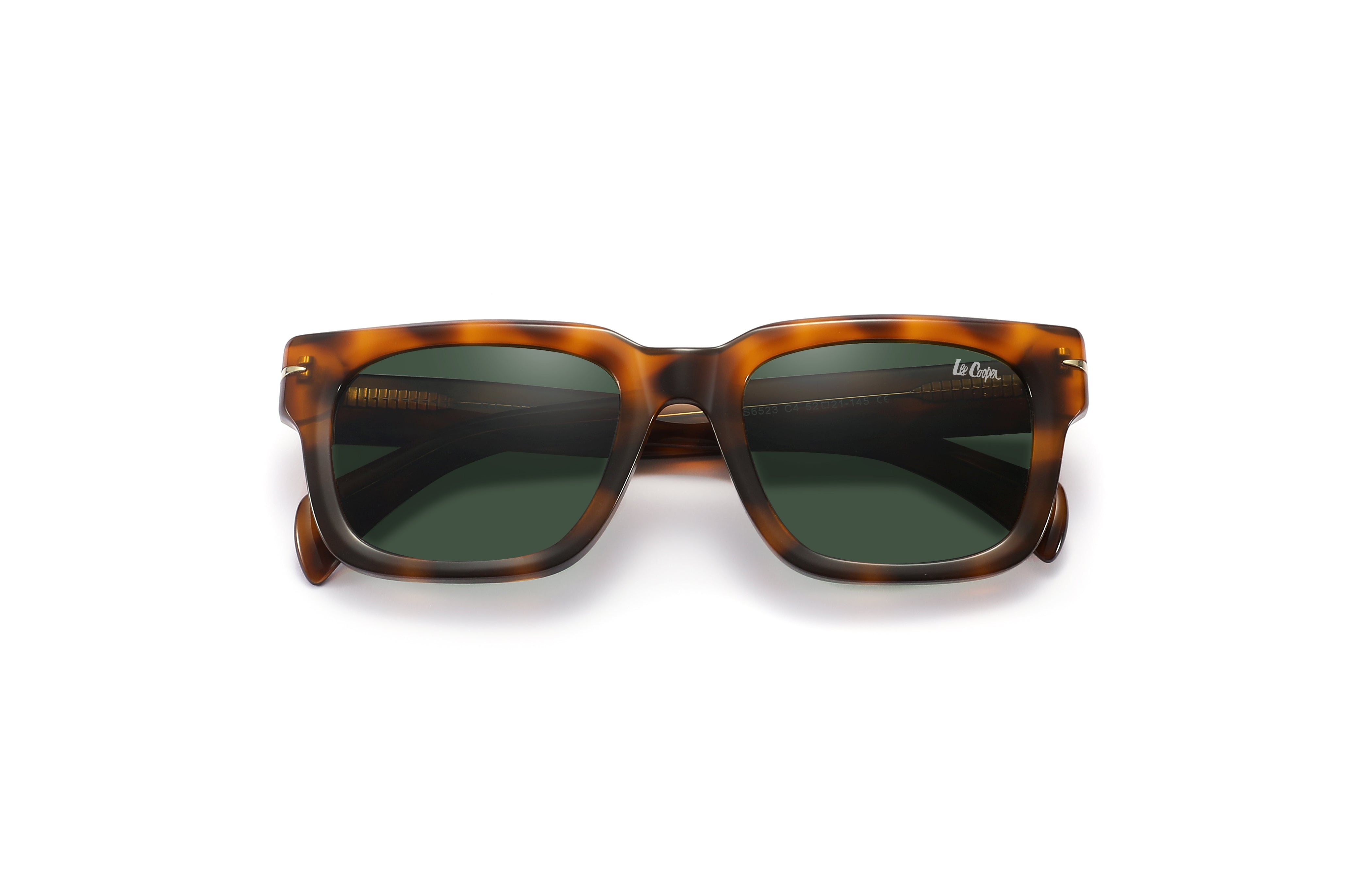 Lee Cooper Sunglasses for Men with Brown Acetate Frame, Size 52-21-145 | LCU10035C4