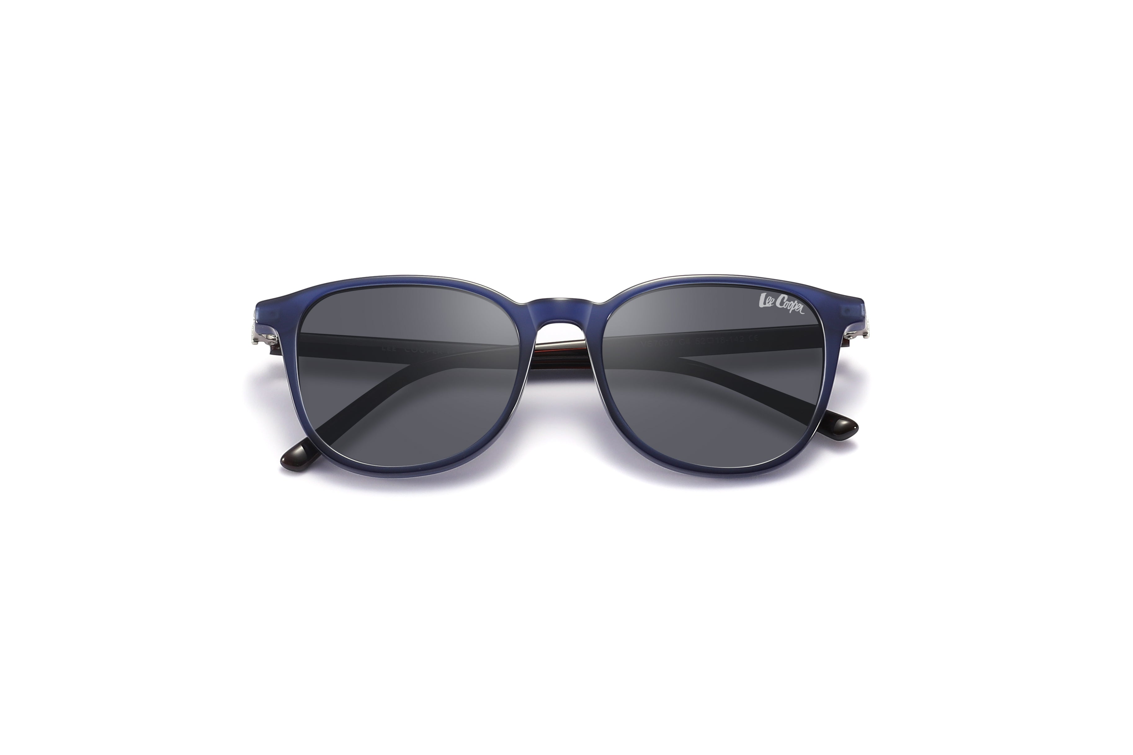 Lee Cooper Sunglasses for Women with Trans.Blue Acetate Frame, Size 52-18-142 | LCW10043C4