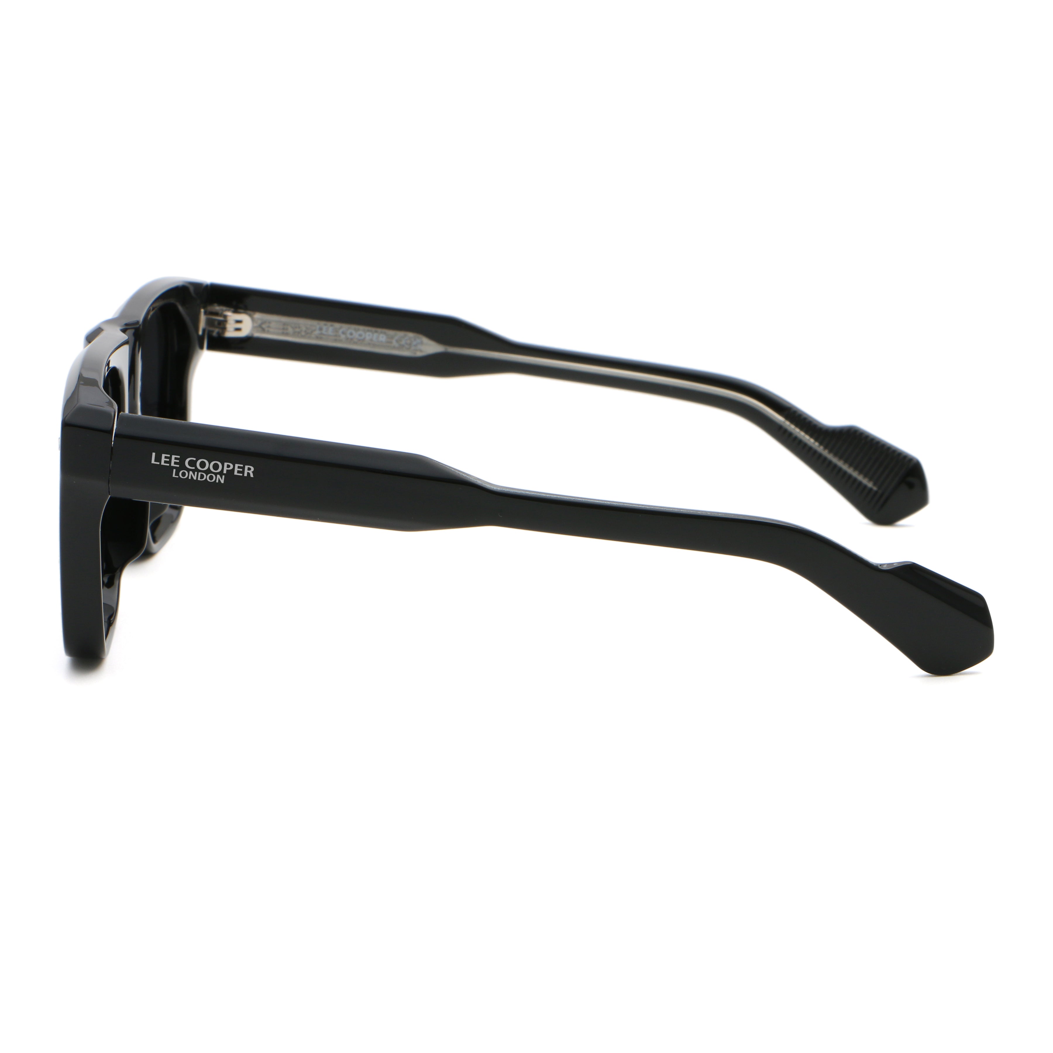 Lee Cooper Unisex's Polarized square Sunglasses - shiny black | LCU11011C1