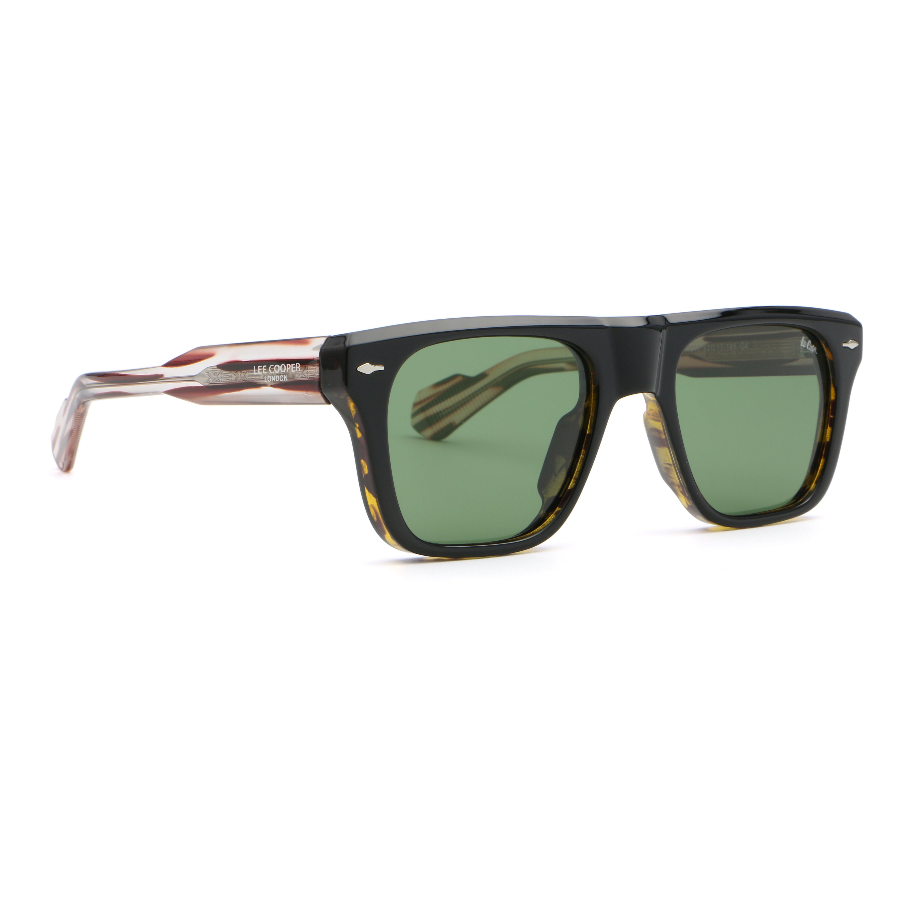 Lee Cooper Unisex's Polarized square Sunglasses - green | LCU11011C4