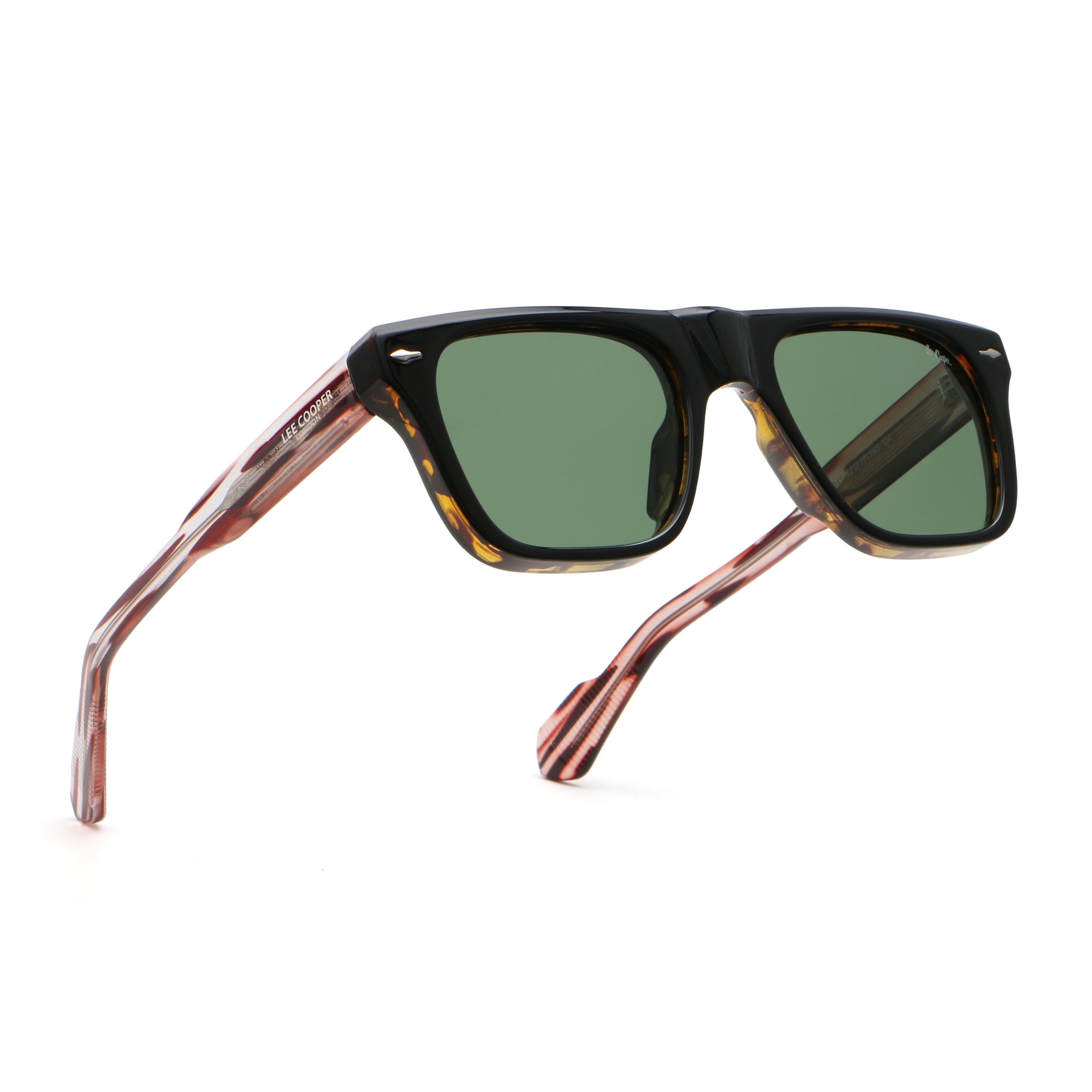 Lee Cooper Unisex's Polarized square Sunglasses - green | LCU11011C4