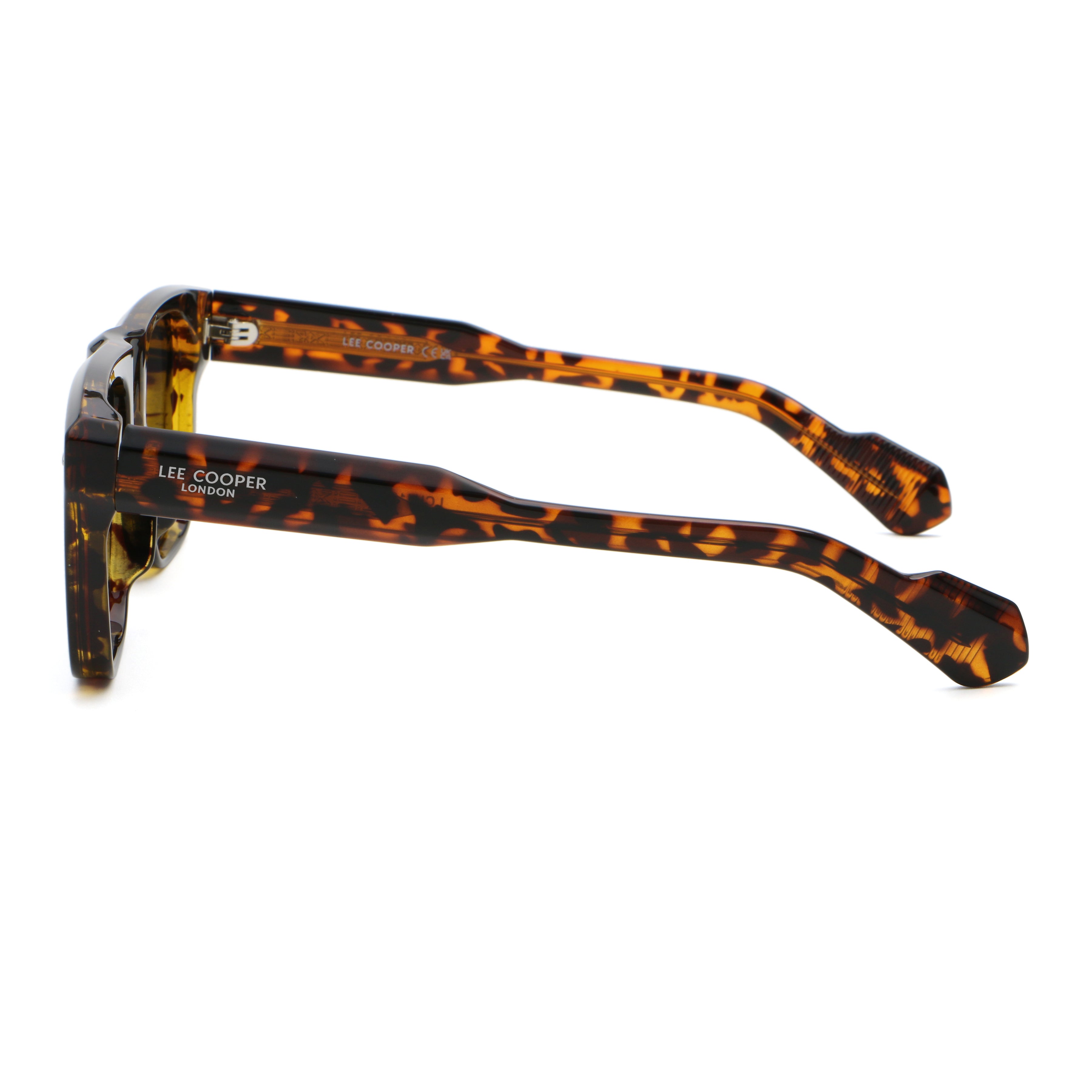 Lee Cooper Unisex's Polarized square Sunglasses - shiny black | LCU11011C6