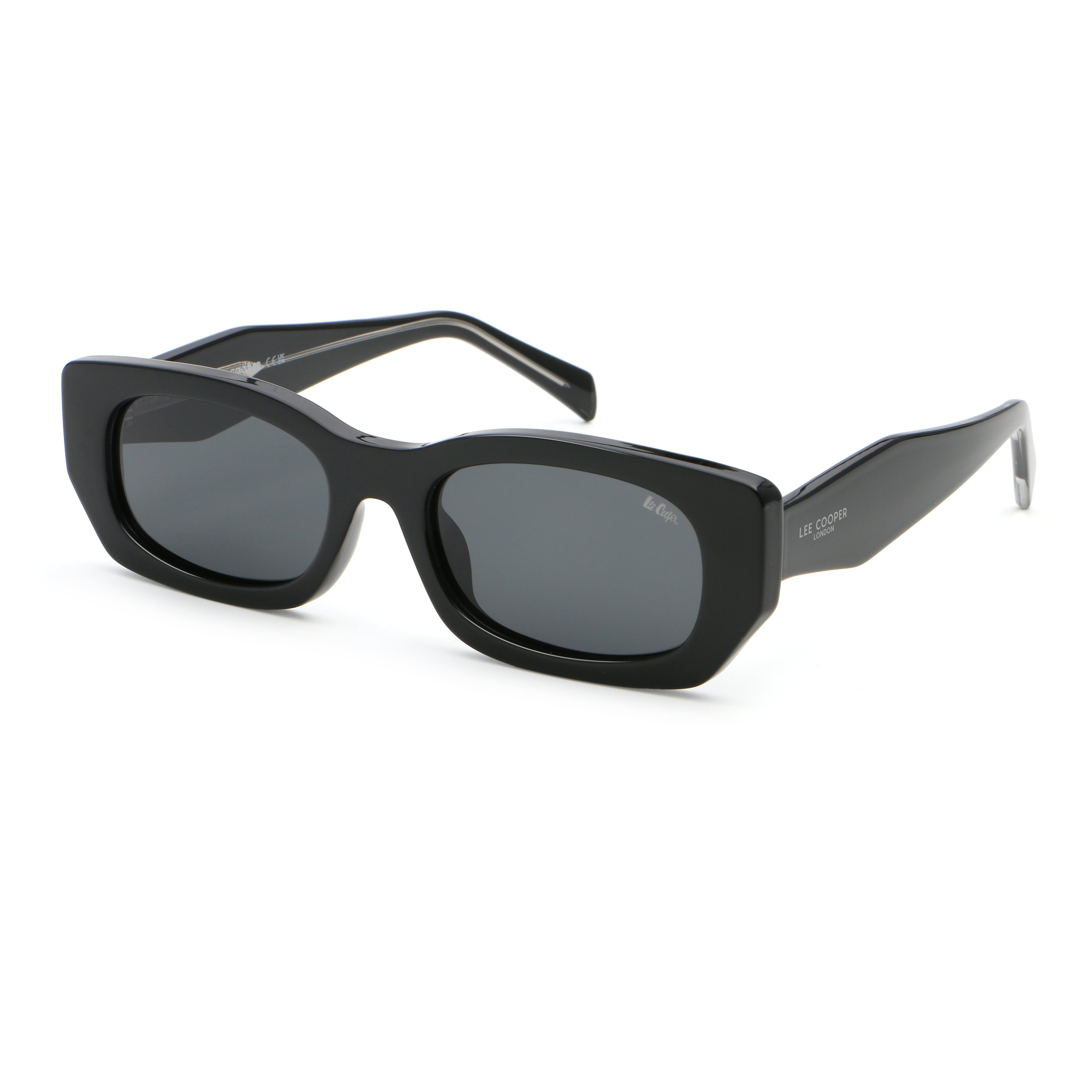 Lee Cooper Unisex's Polarized square Sunglasses - shiny black | LCU11012C1