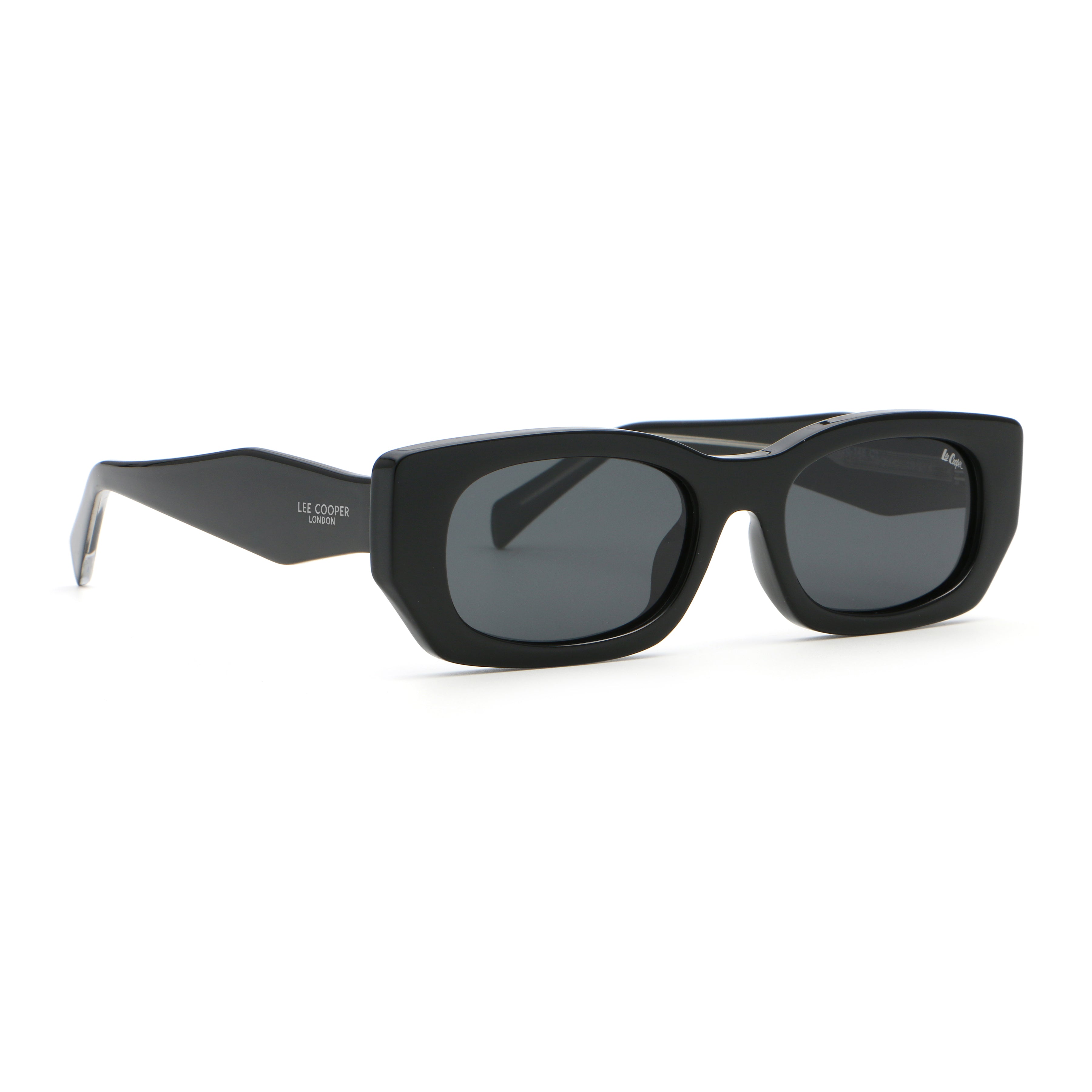 Lee Cooper Unisex's Polarized square Sunglasses - shiny black | LCU11012C1