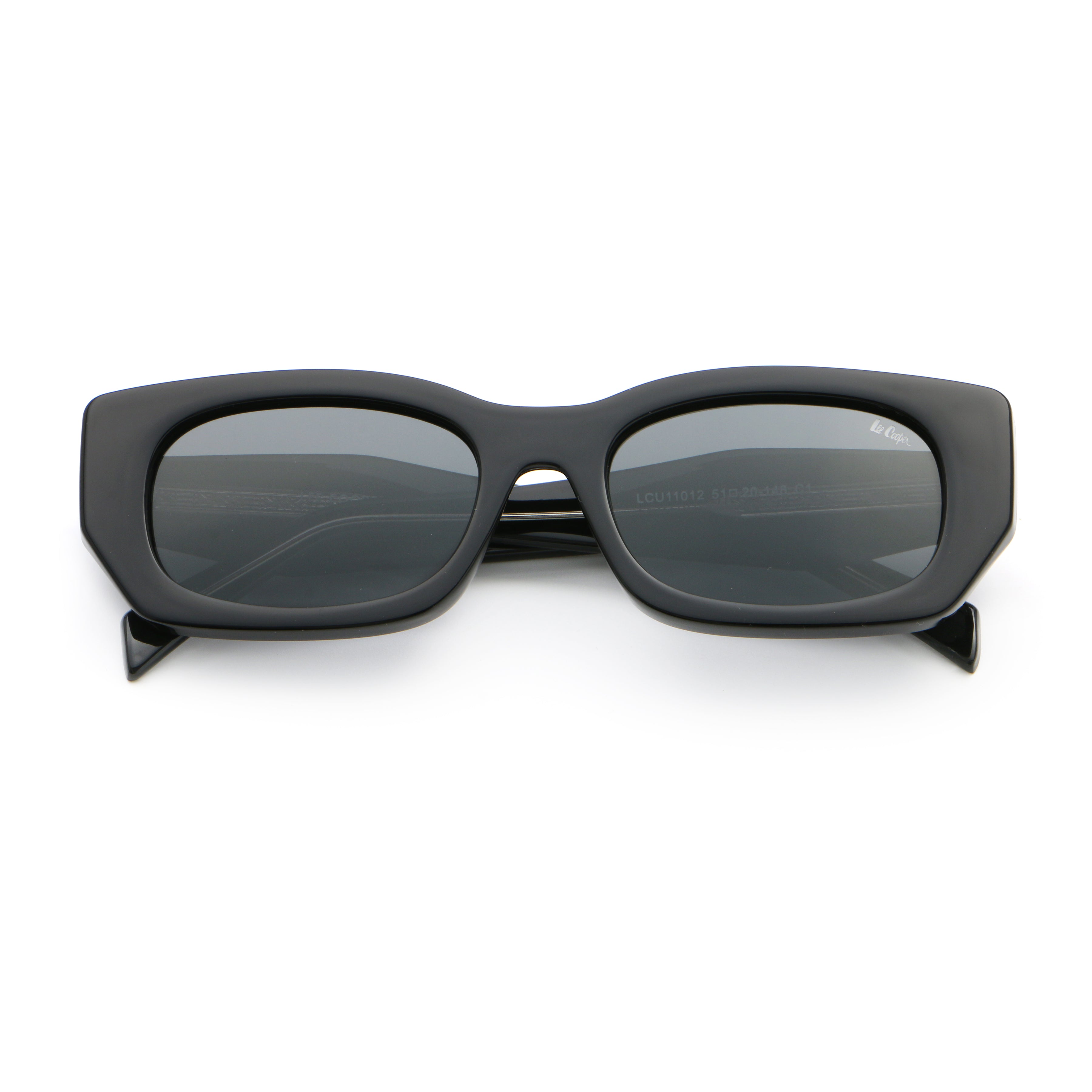 Lee Cooper Unisex's Polarized square Sunglasses - shiny black | LCU11012C1