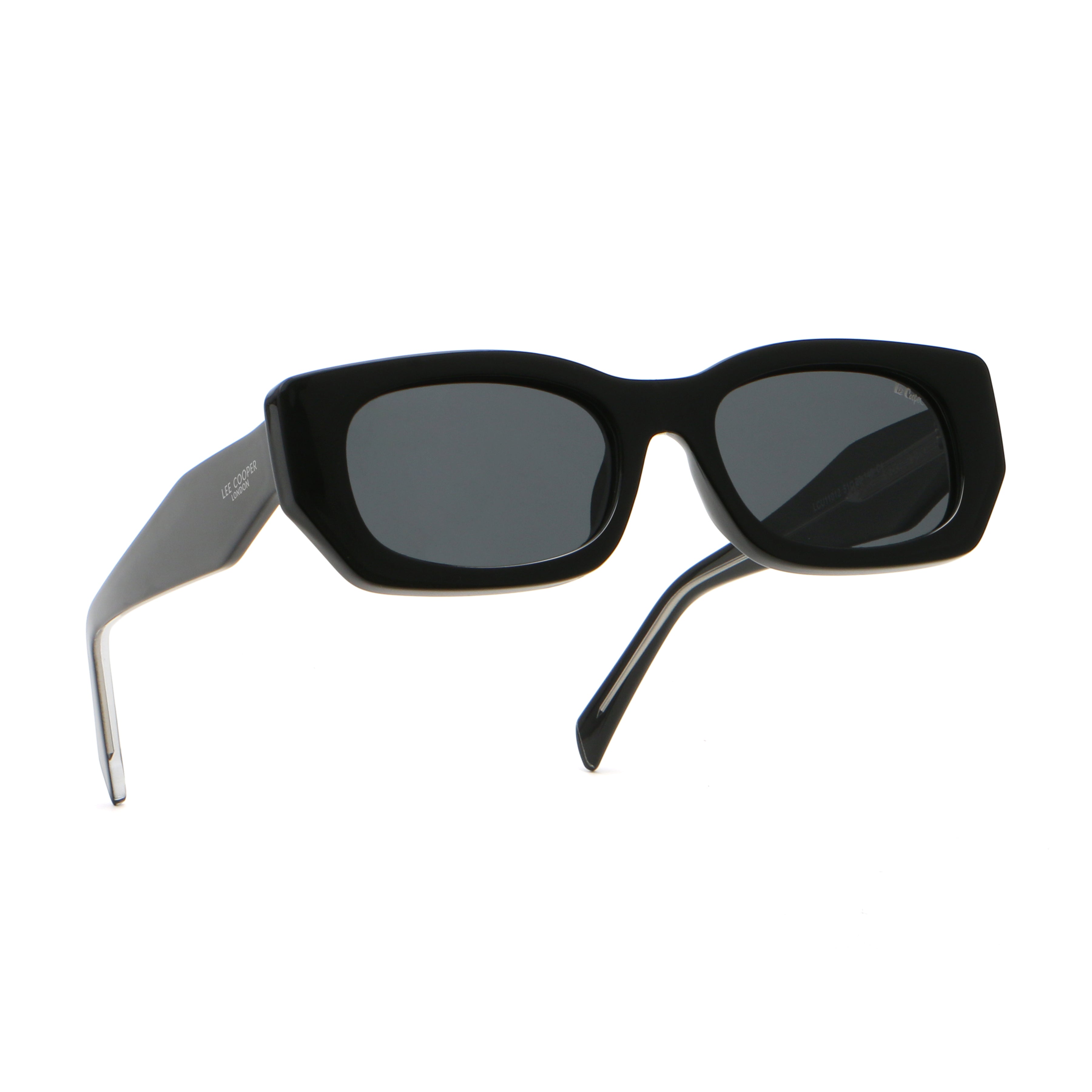 Lee Cooper Unisex's Polarized square Sunglasses - shiny black | LCU11012C1