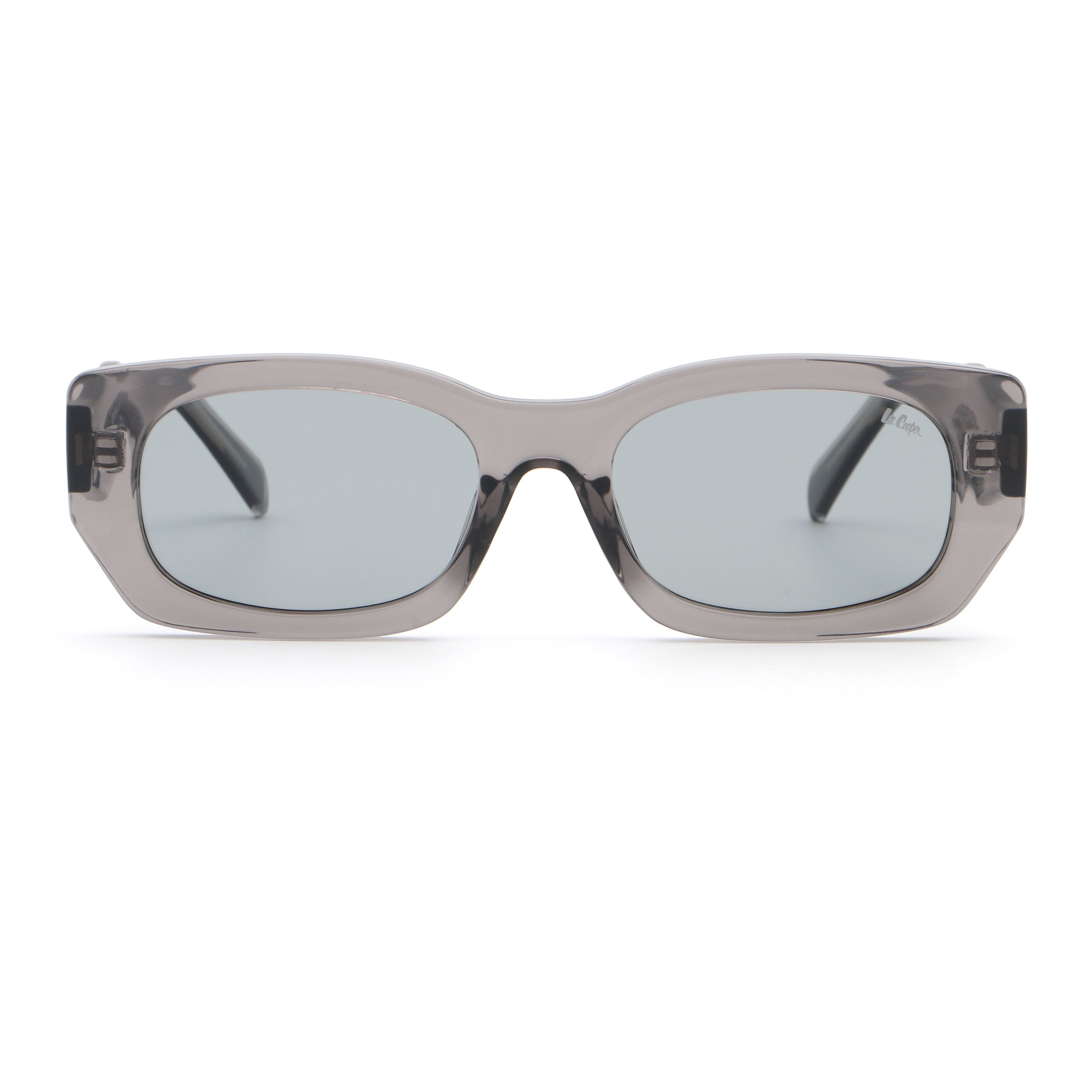 Lee Cooper Unisex's Polarized square Sunglasses - shiny grey | LCU11012C4