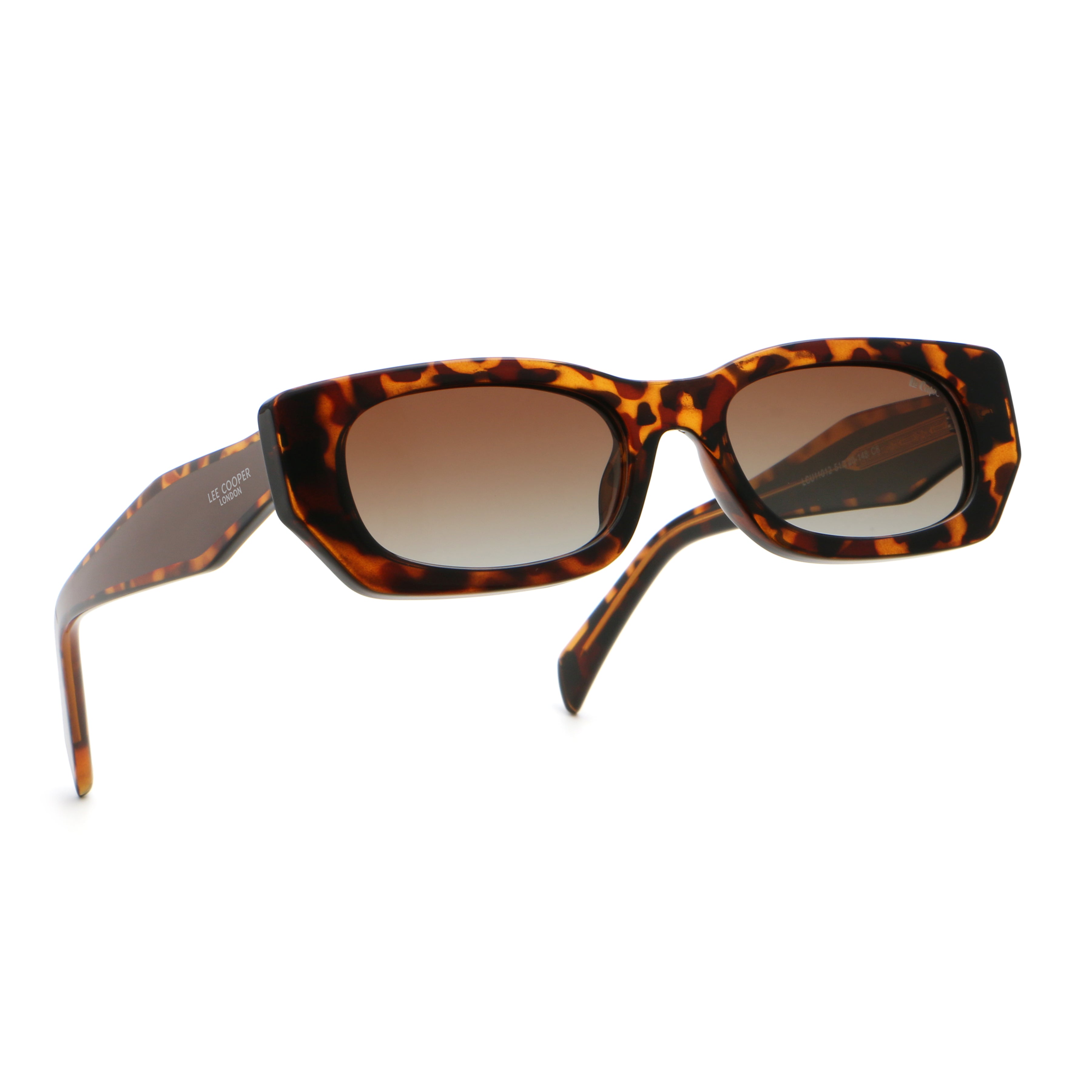 Lee Cooper Unisex's Polarized square Sunglasses - shiny demi brown | LCU11012C6